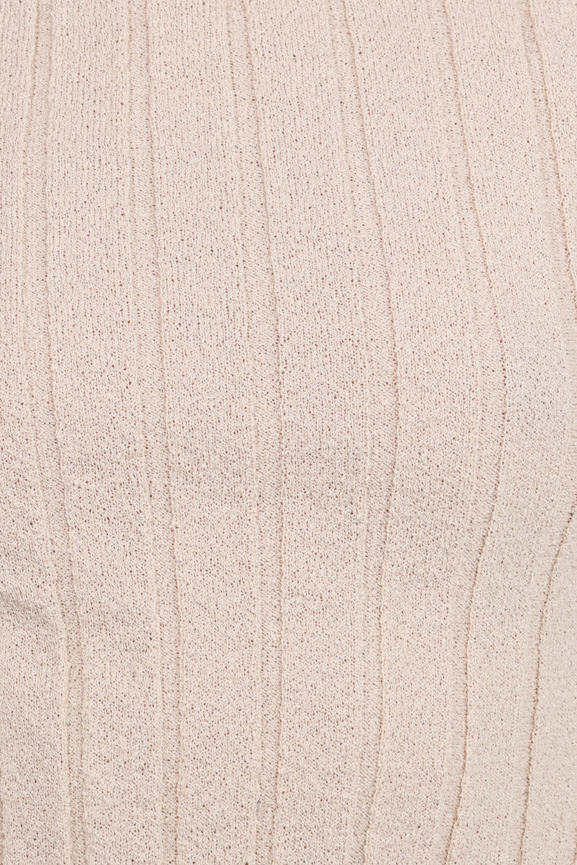 TOPS Brodie Wide Rib Knit Top - Beige