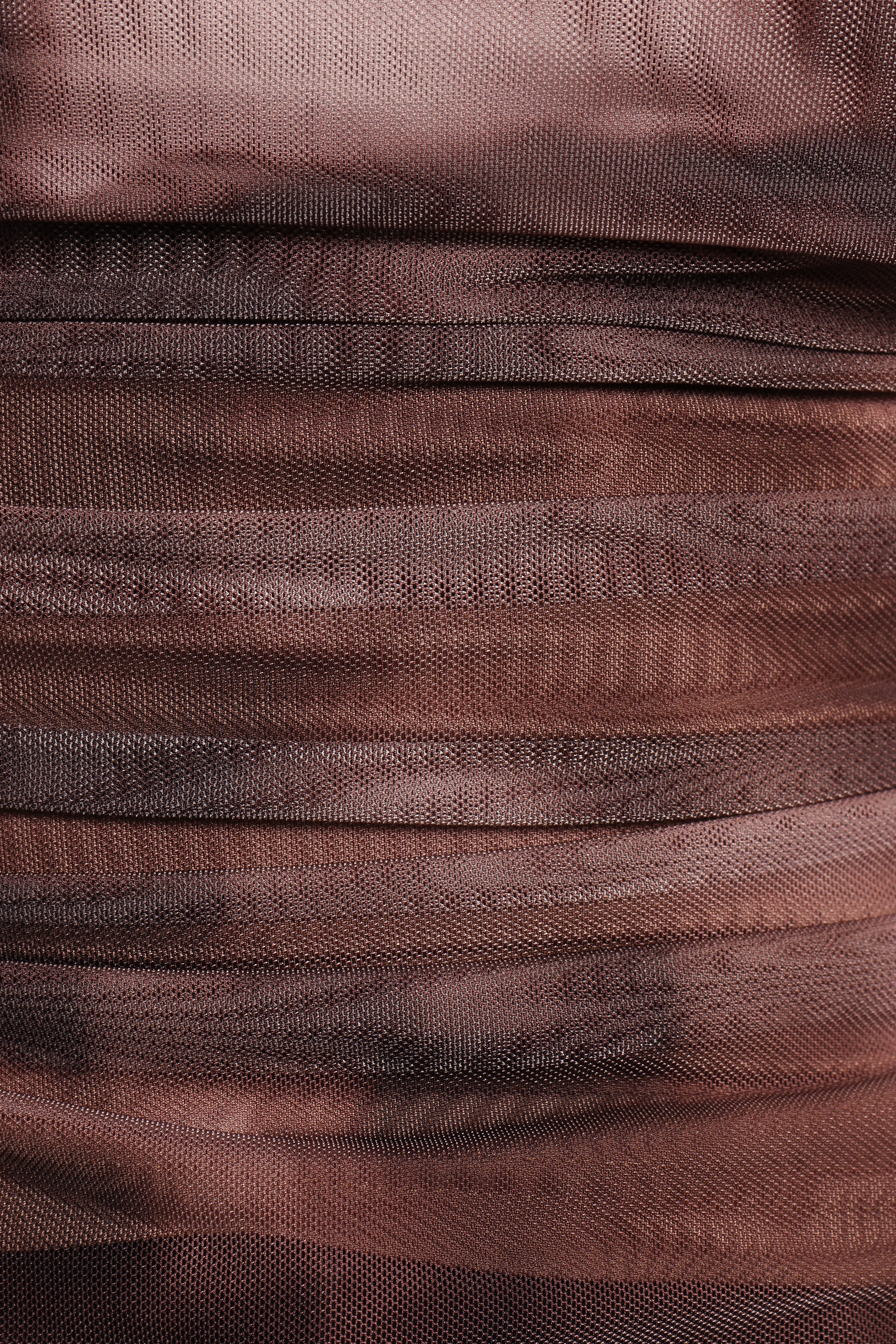 TOPS Byron Off Shoulder Top - Brown