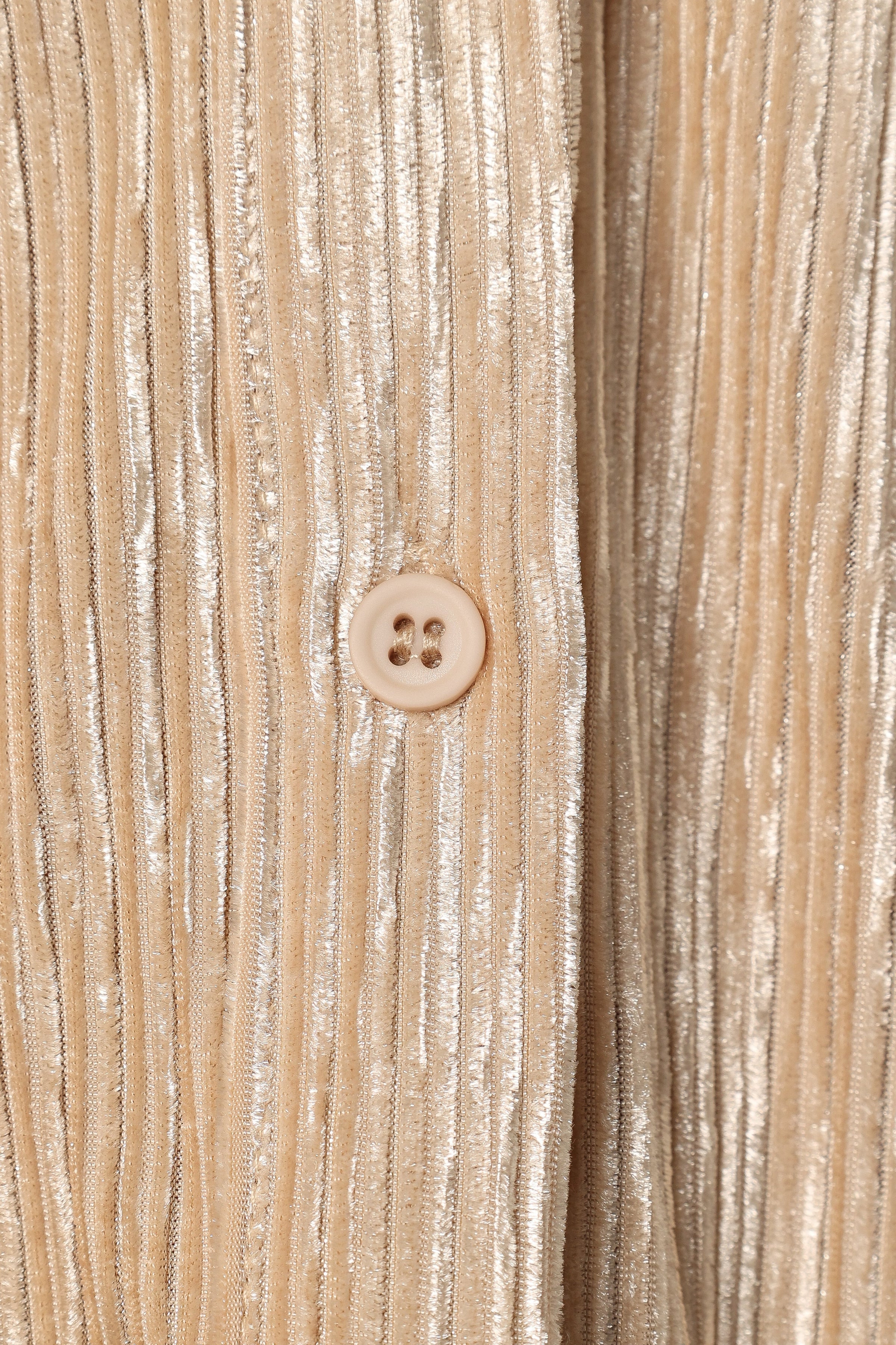 TOPS @Cadence Long Sleeve Sequin Top - Cream