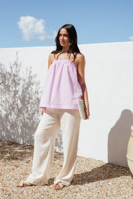 TOPS Cadhla Strapless Top - Pink