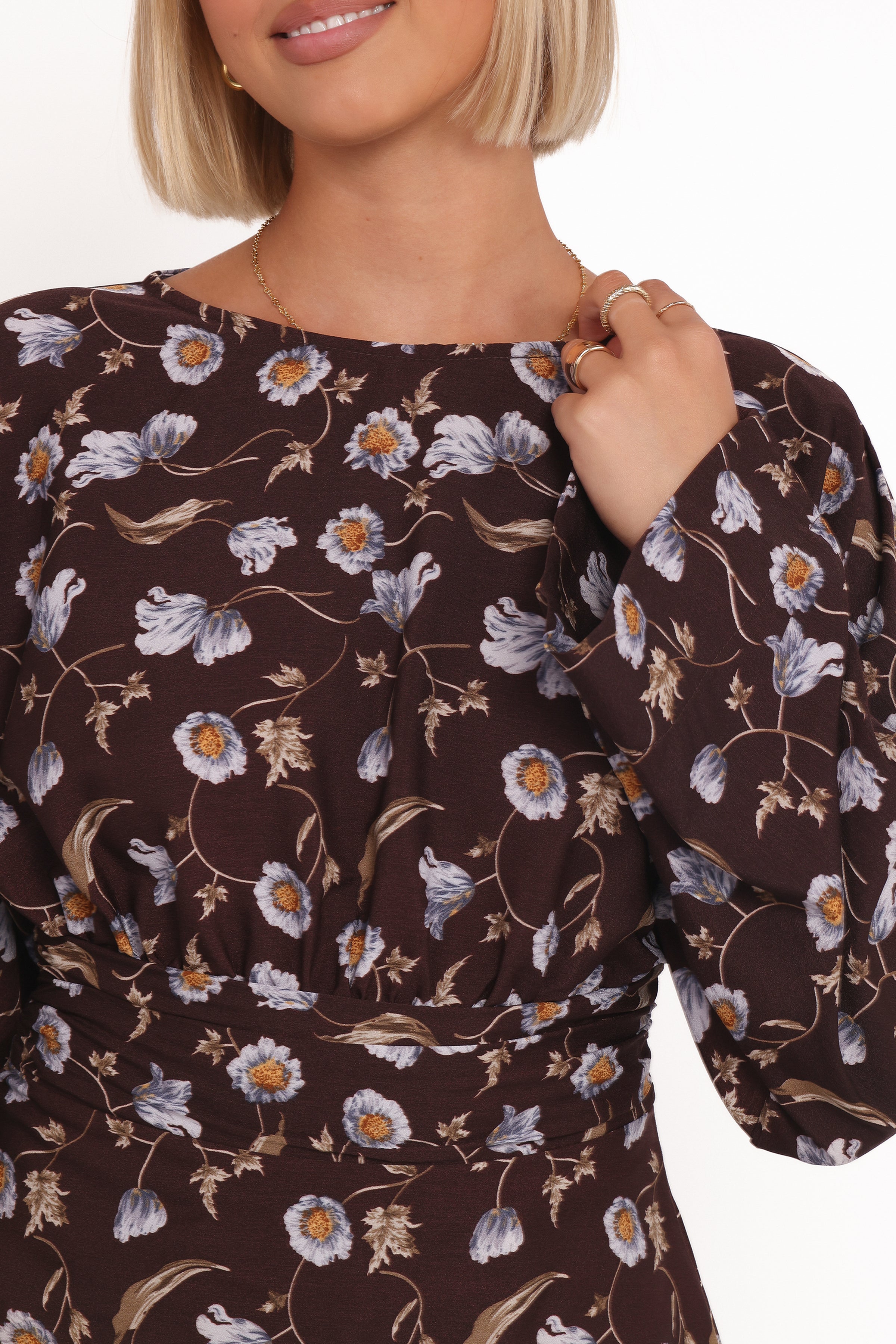 TOPS Calantha Top - Fall Floral