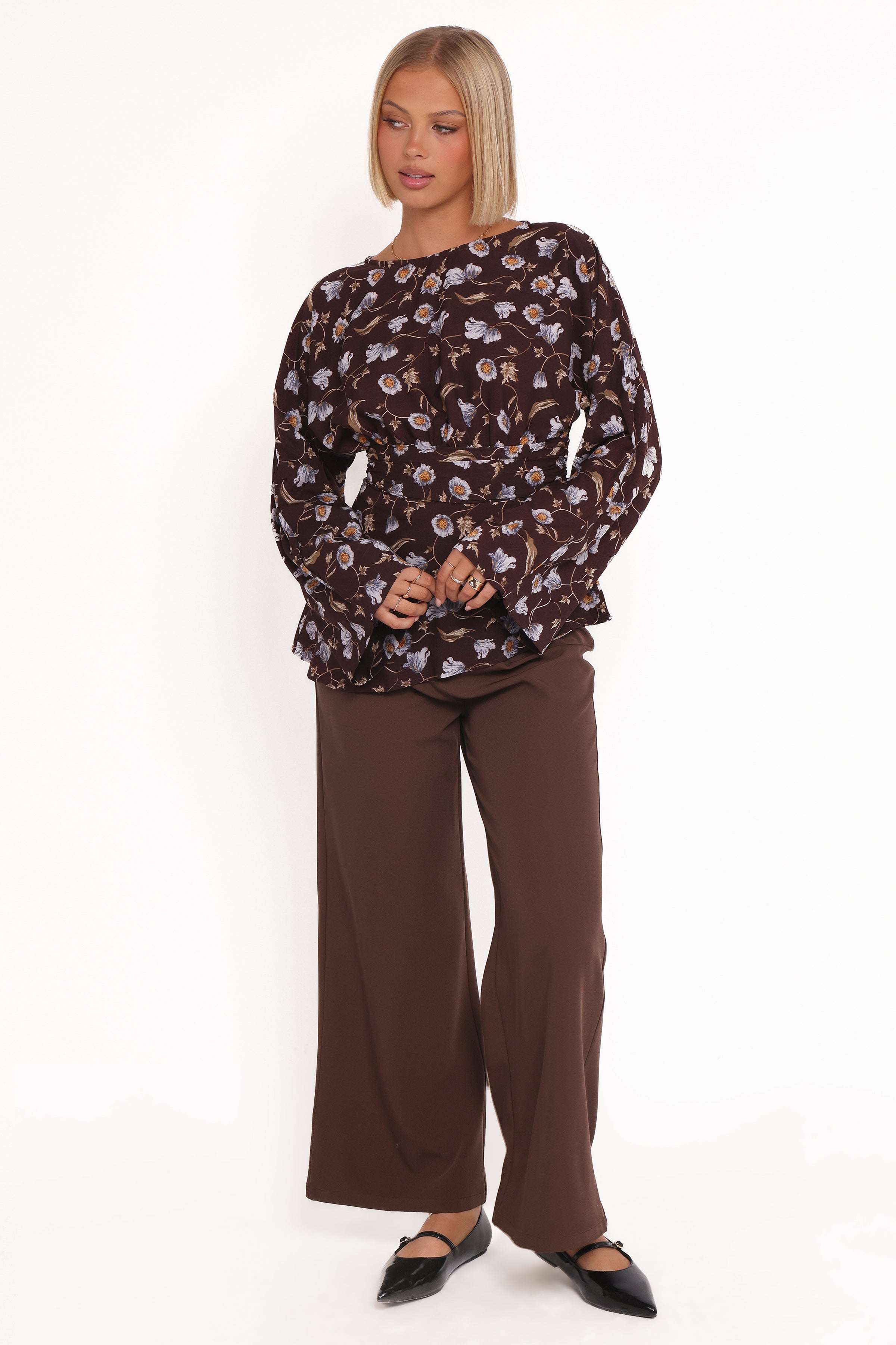 TOPS Calantha Top - Fall Floral