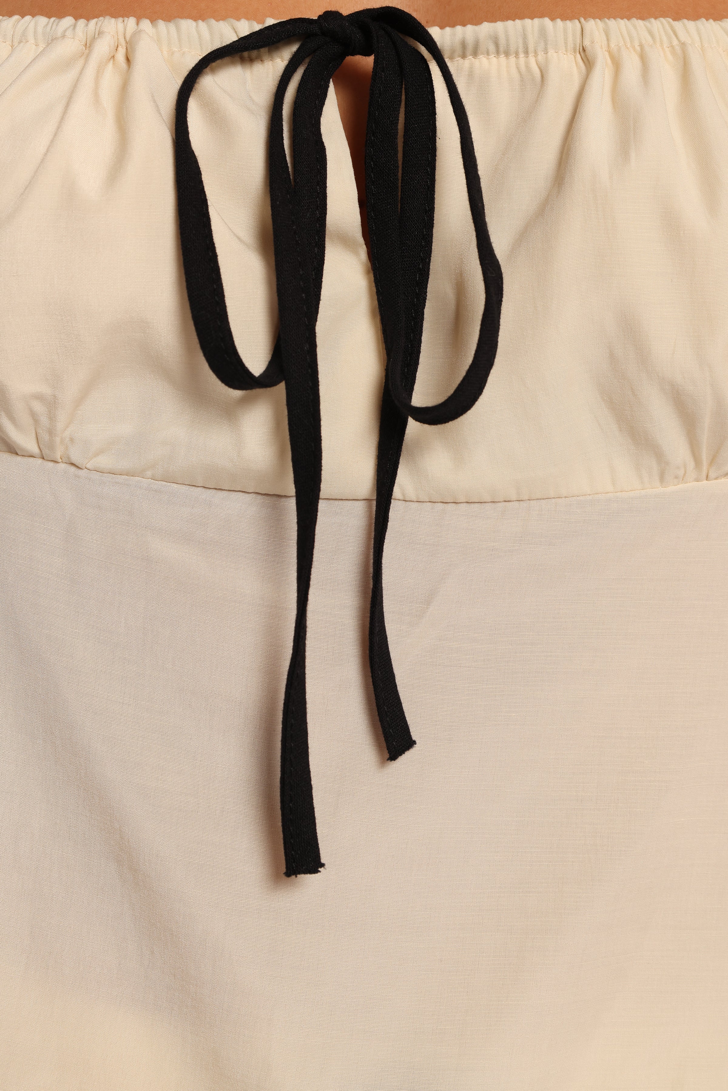 TOPS Callie Top - Cream Black