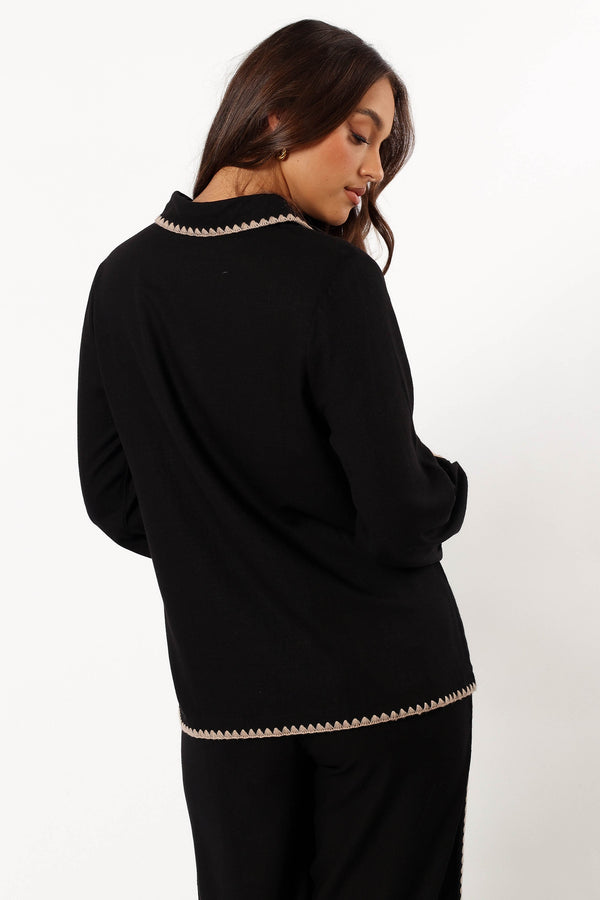 TOPS @Calyse Top - Black