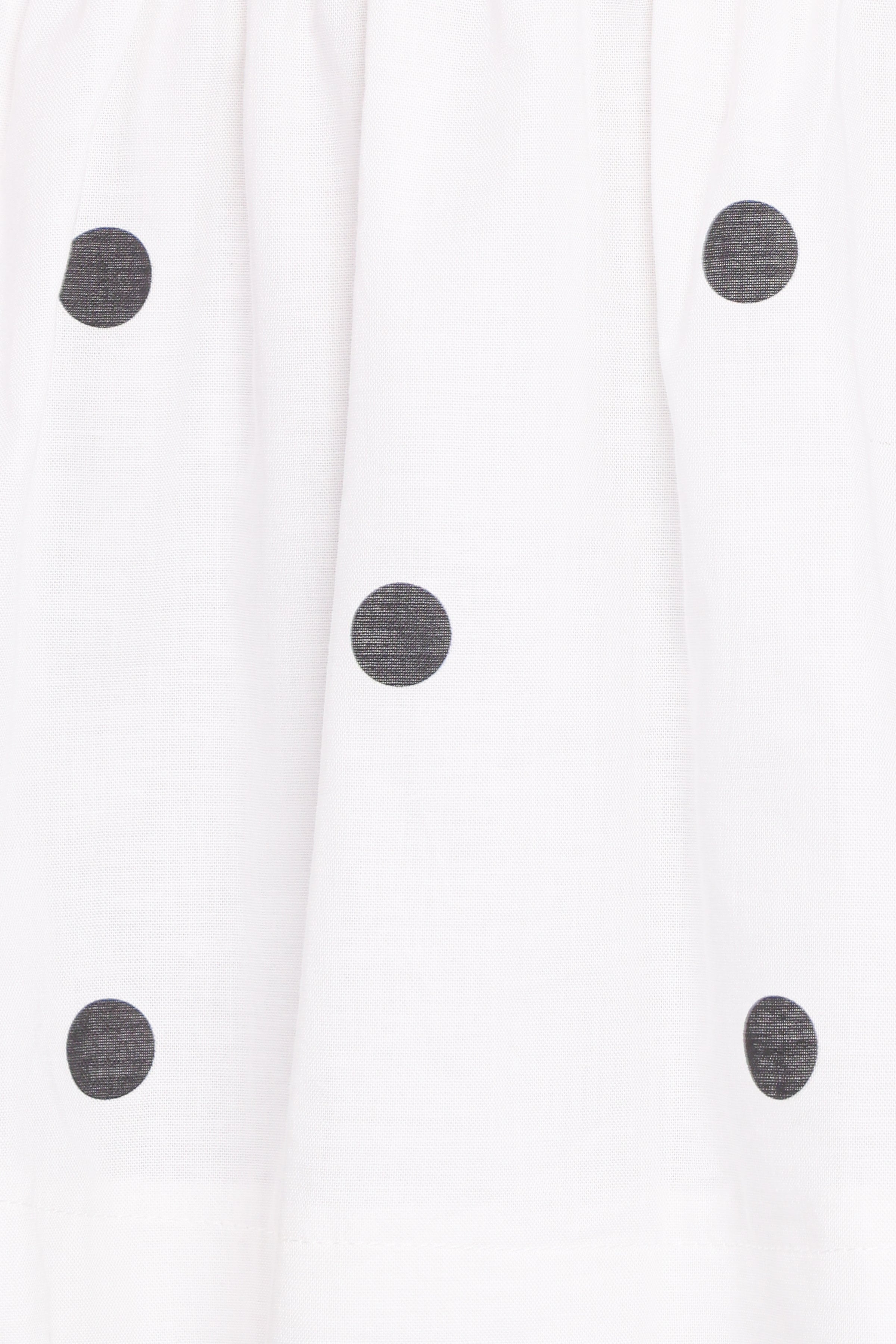 TOPS Camila Open Back Top - White Black Polka Dot