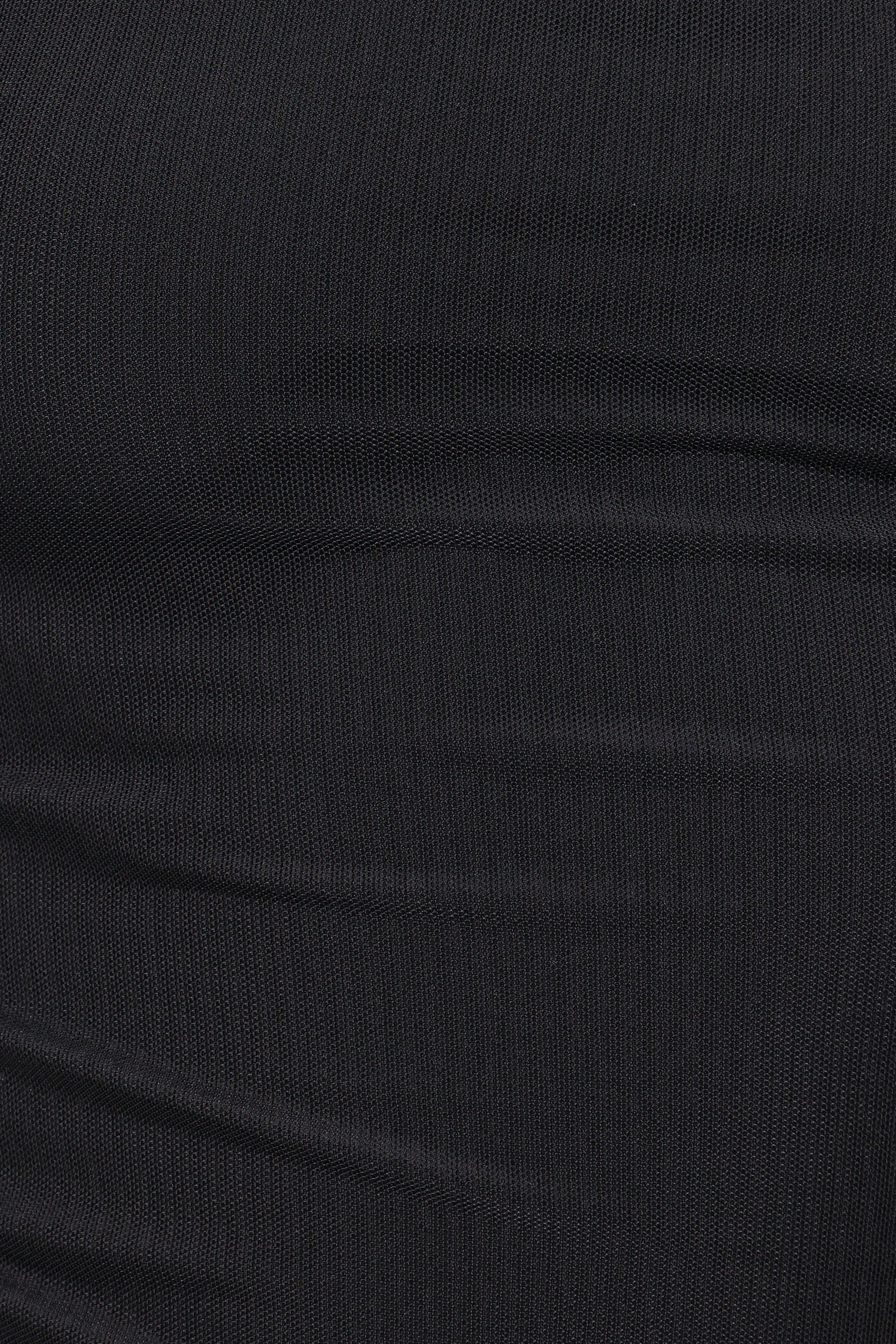 TOPS Carlie Mesh One Shoulder Top - Black