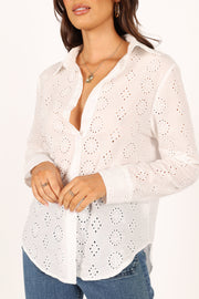 TOPS Caroline Shirt - White