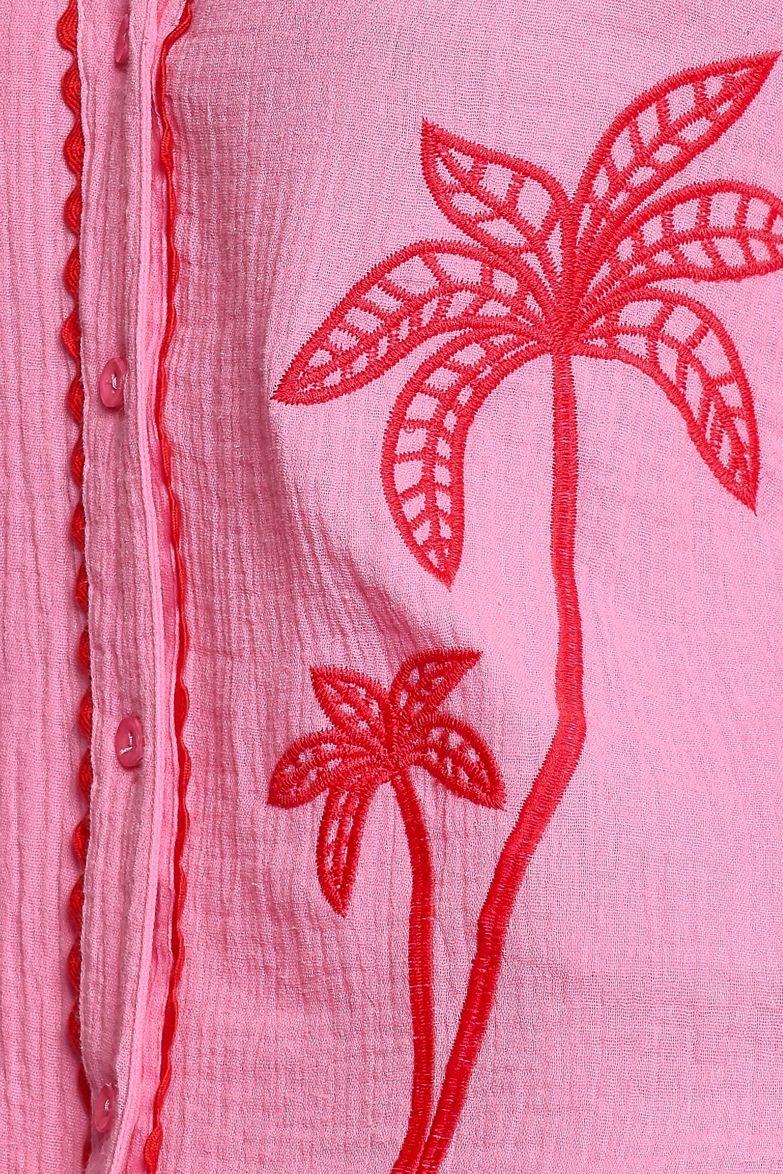 TOPS Catalina Short Sleeve Shirt - Pink