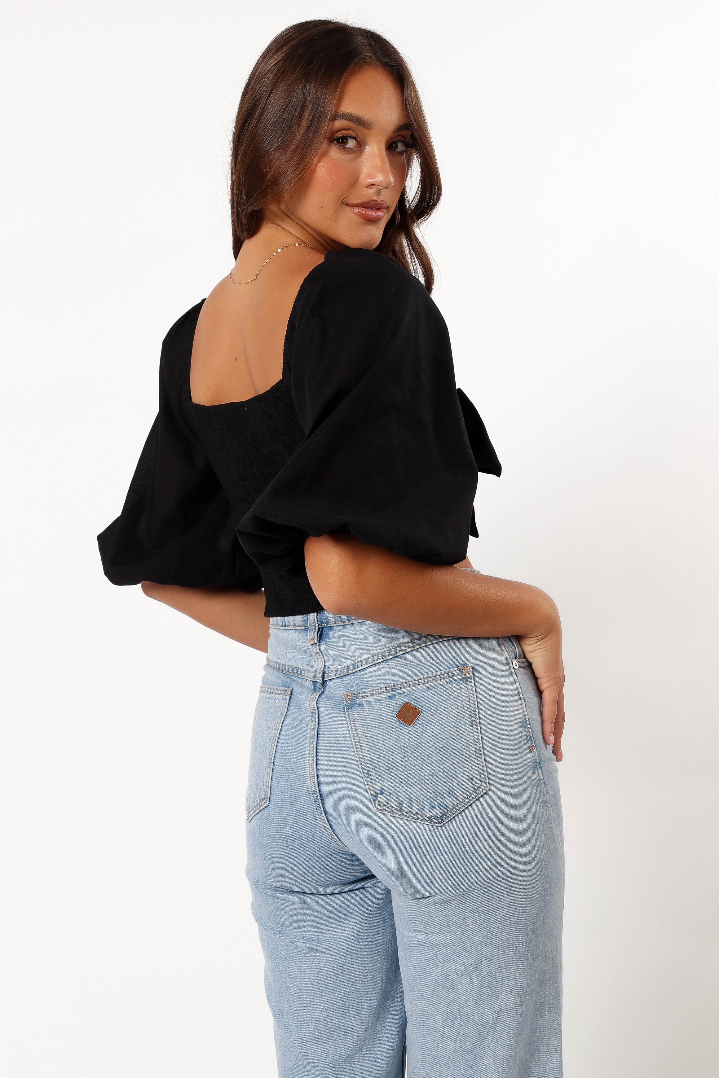 TOPS @Celine Top - Black (Hold for Euro Summer)