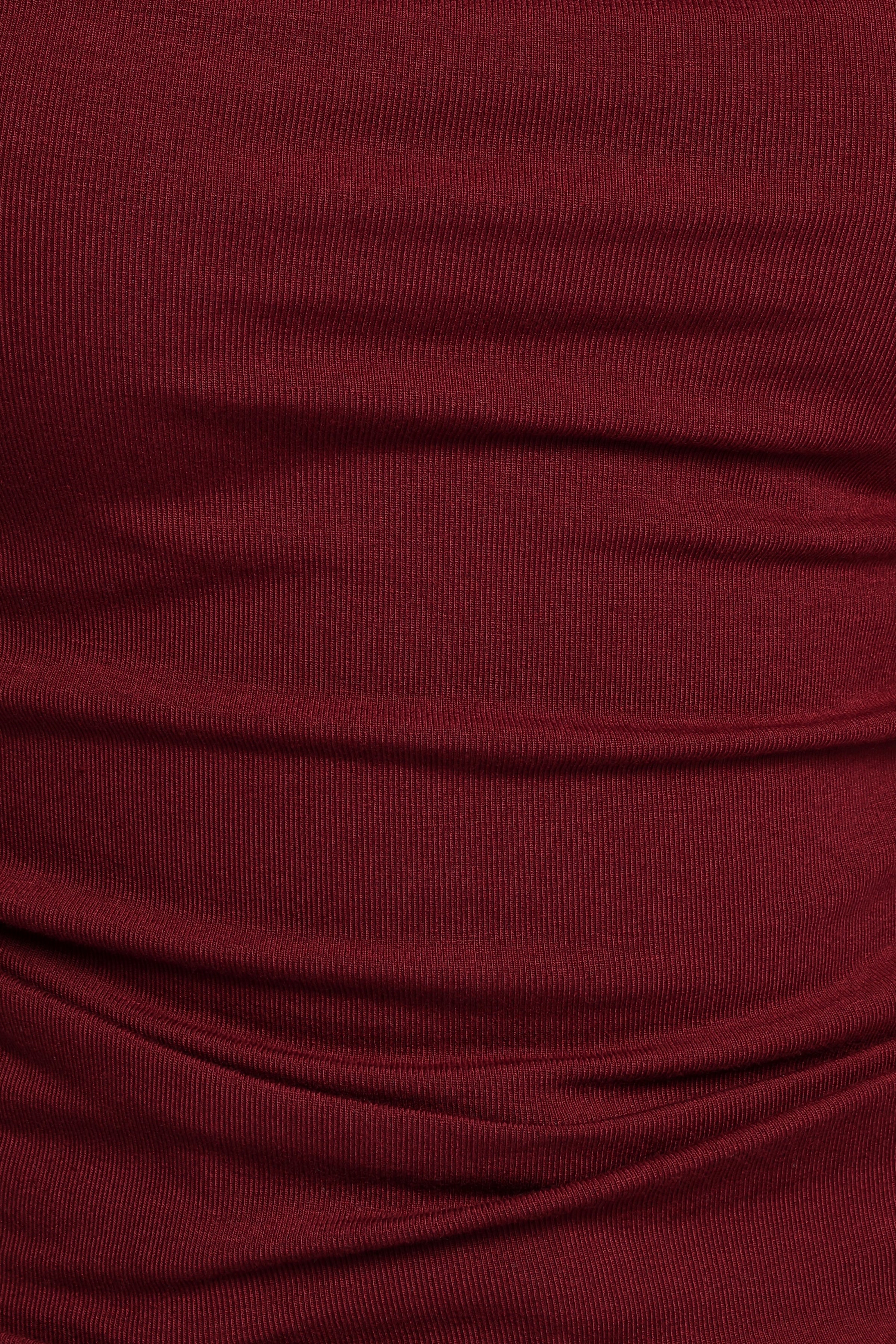 TOPS Cer Knit Top - Cherry Chocolate