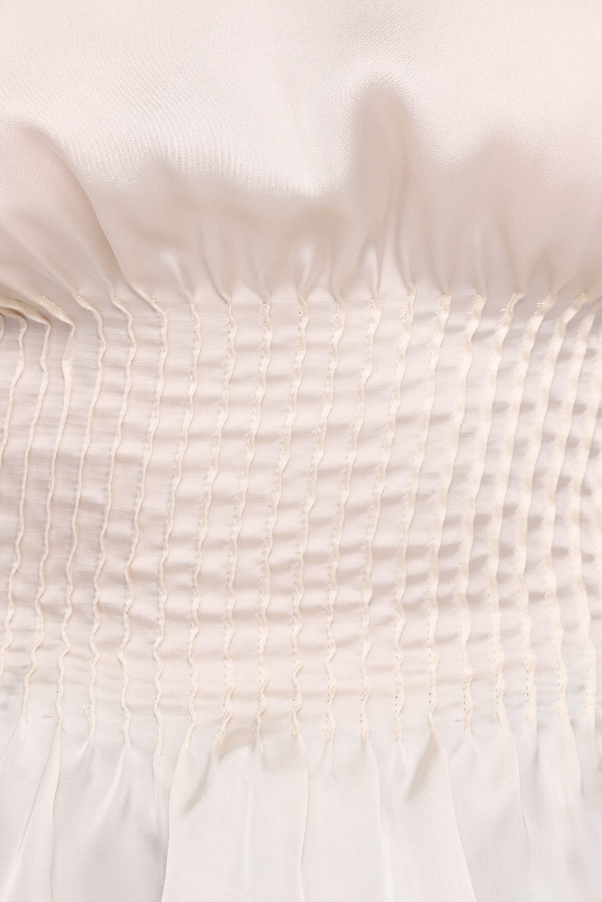 TOPS Cherish Pintuck Top - Cream