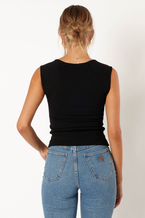 TOPS @Clara Top - Black