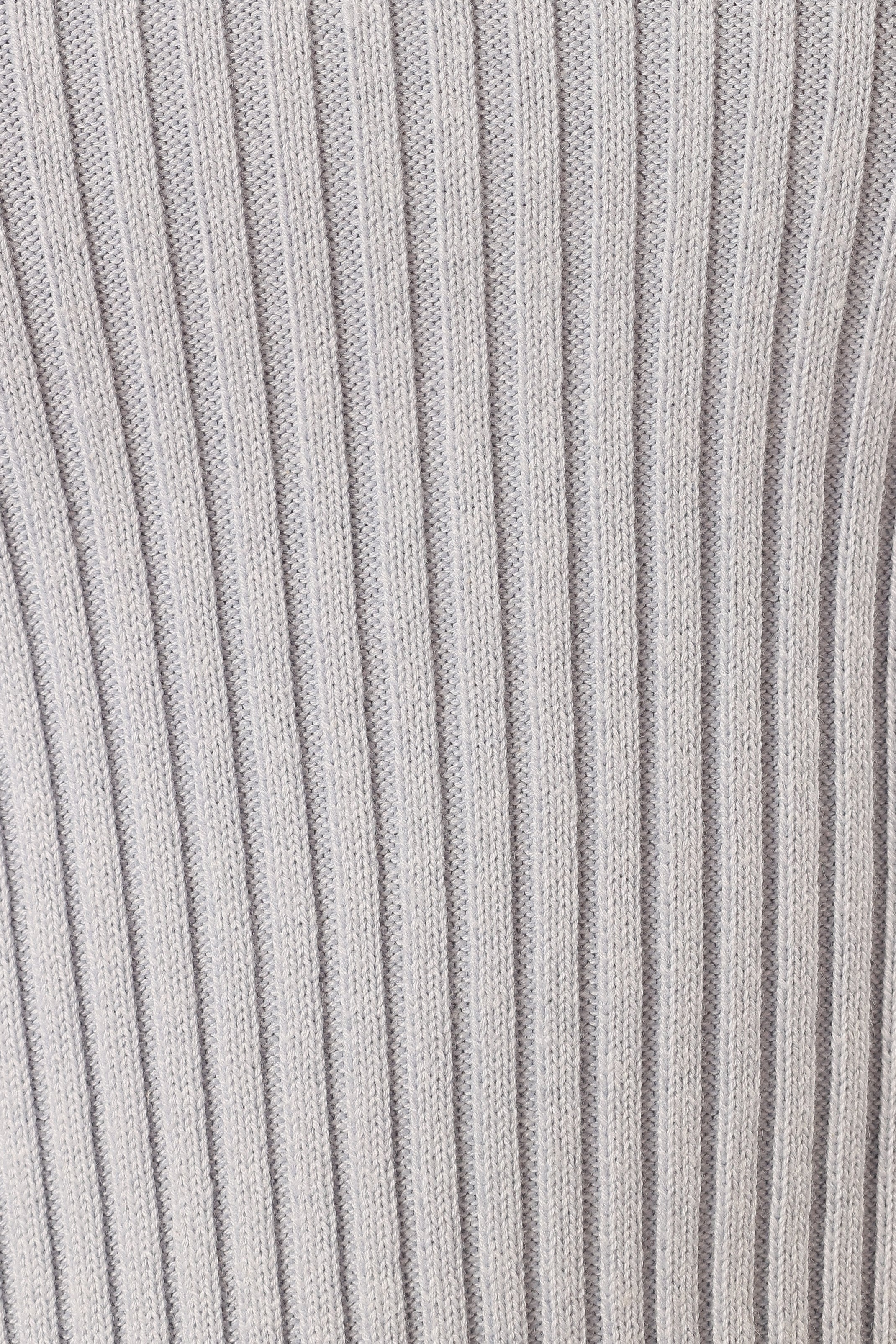 TOPS @Colson Ribbed Knit Top - Light Blue