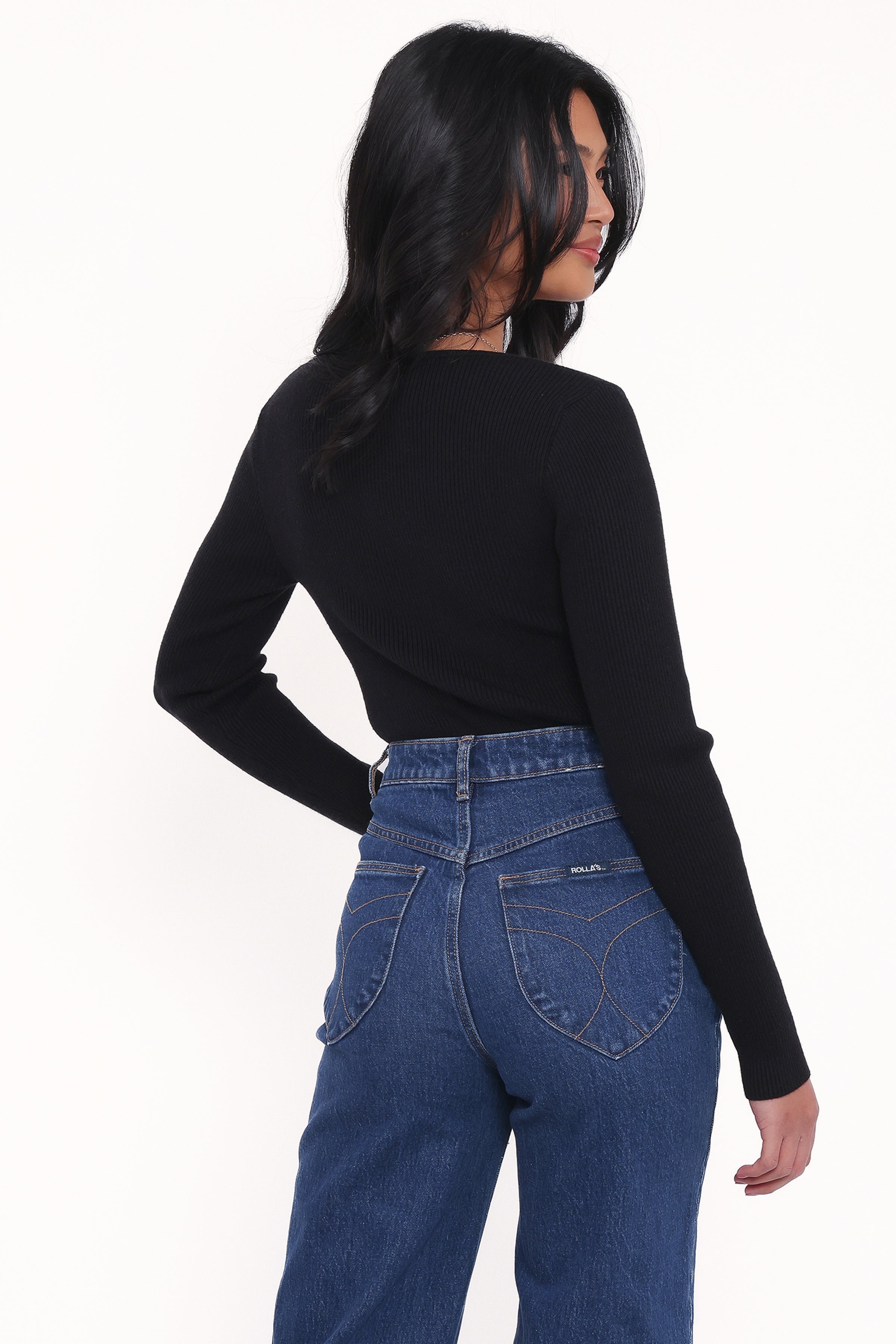 TOPS Cooper Knit Top - Black