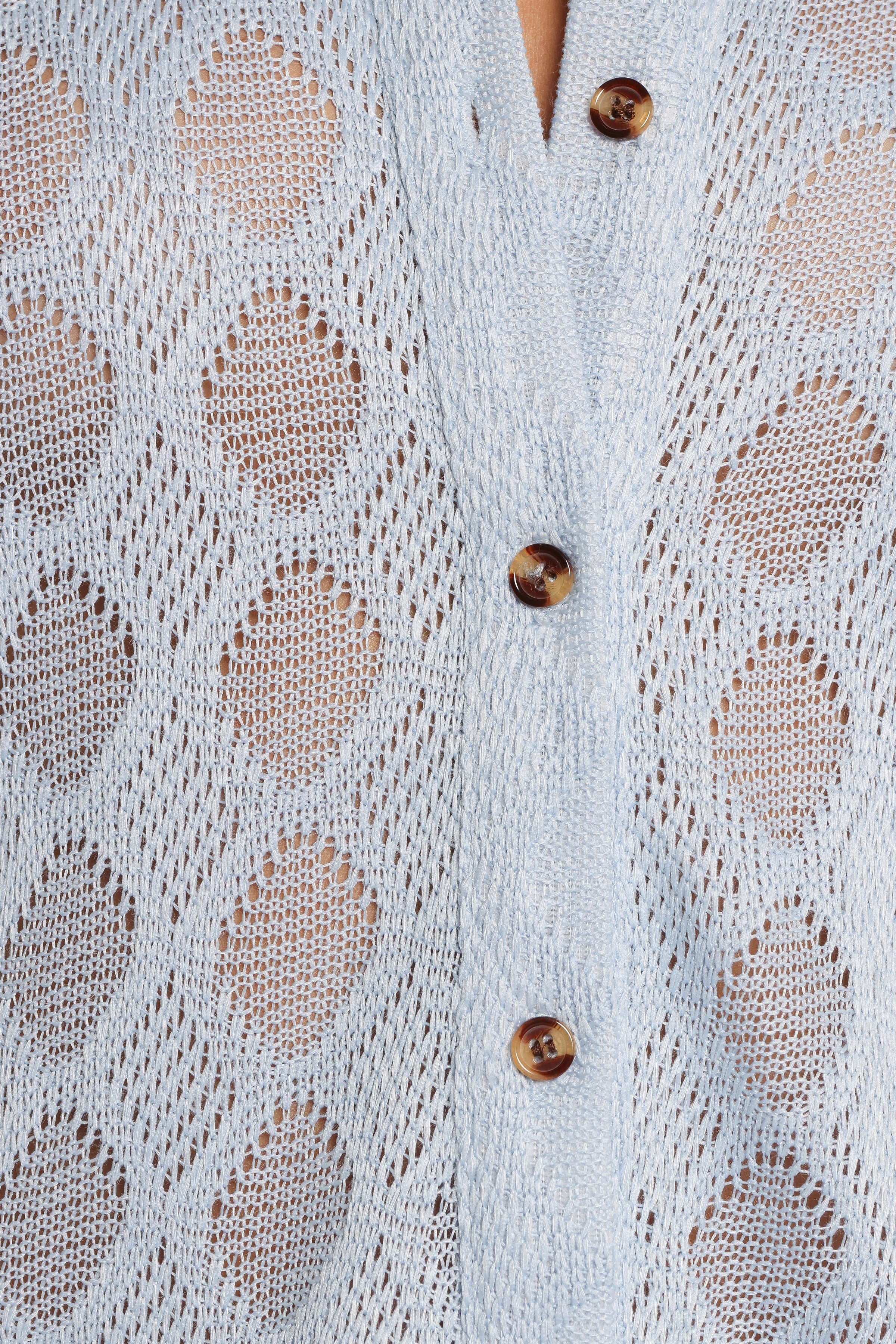 TOPS Cora Knit Shirt - Blue