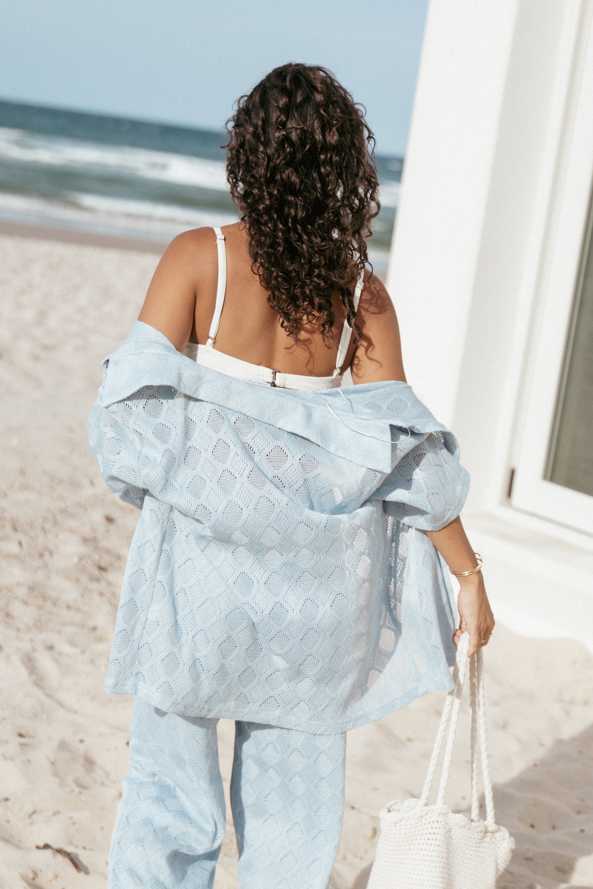 TOPS Cora Knit Shirt - Blue