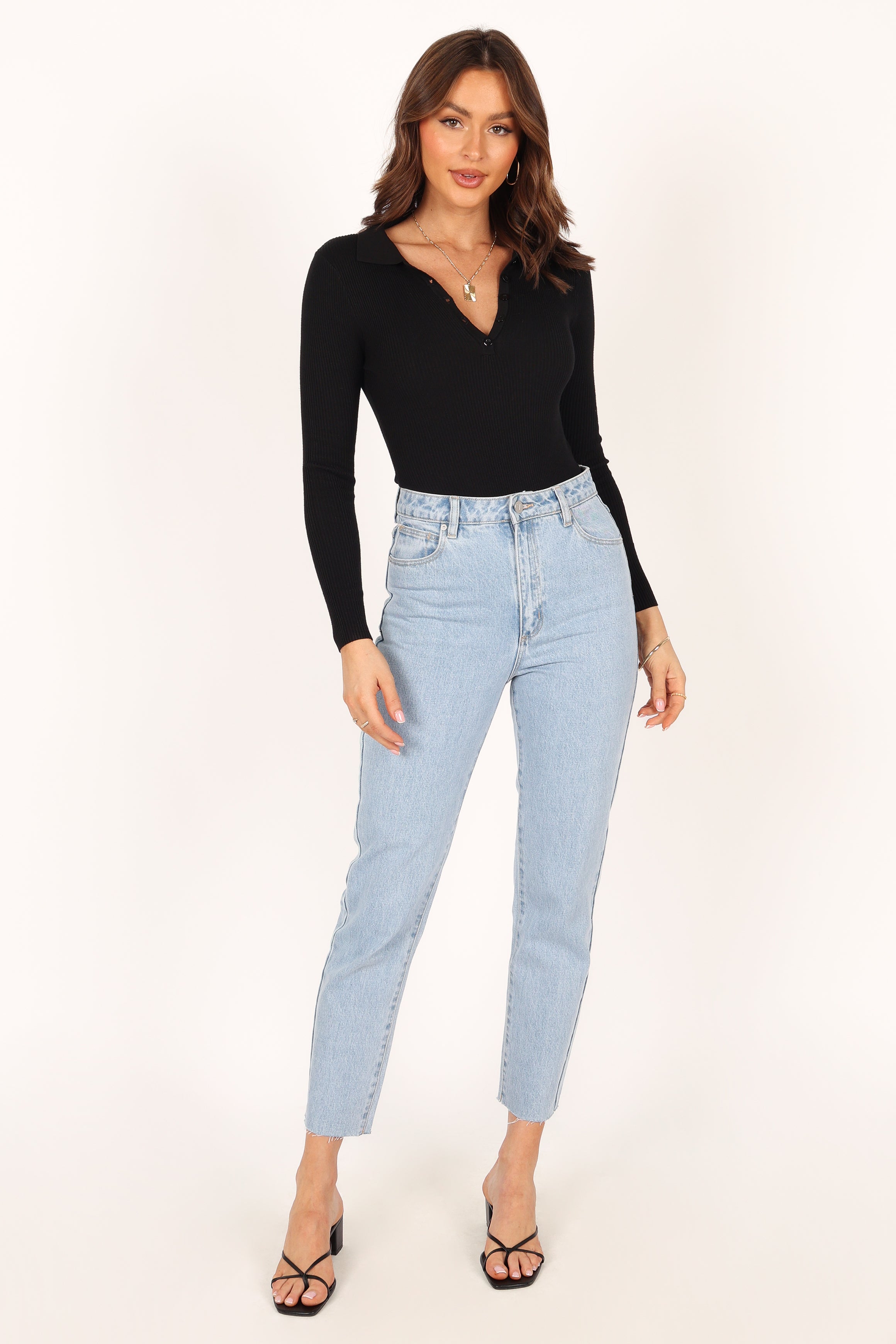 TOPS @Cory Bodysuit - Black