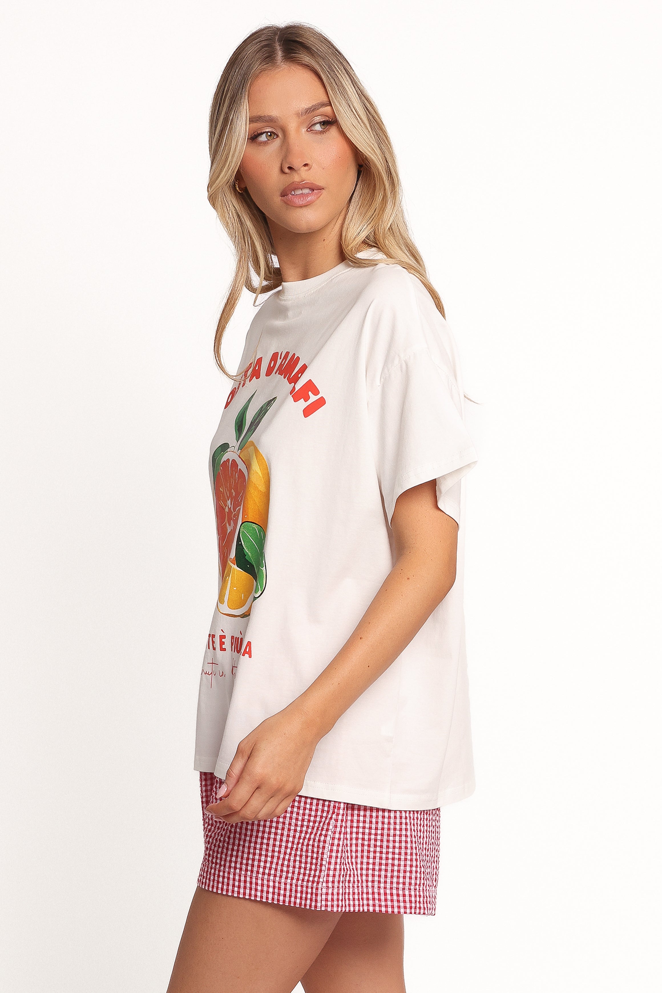 TOPS Costa D'Amalfi Tee - White
