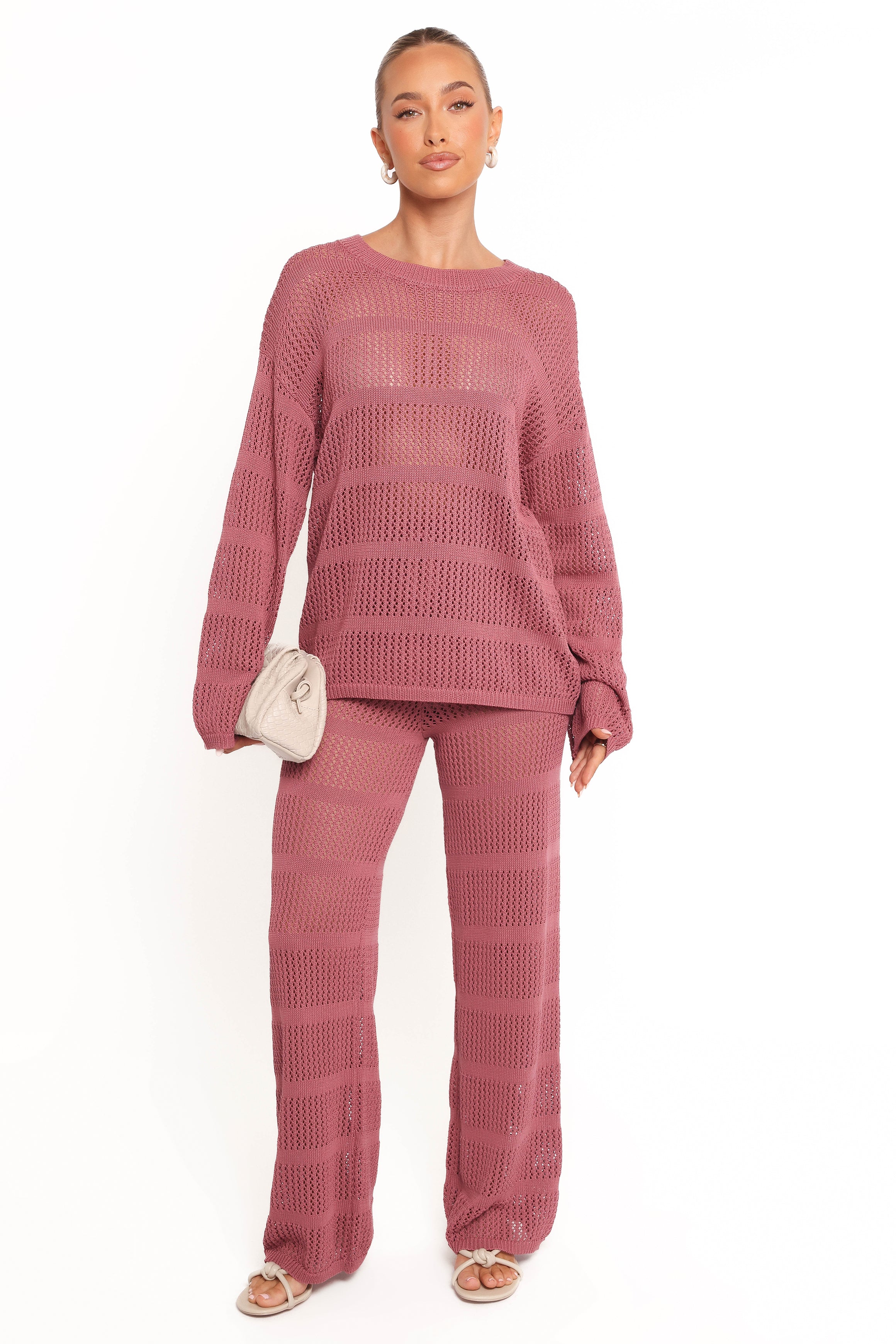 TOPS Crawford Top - Rose