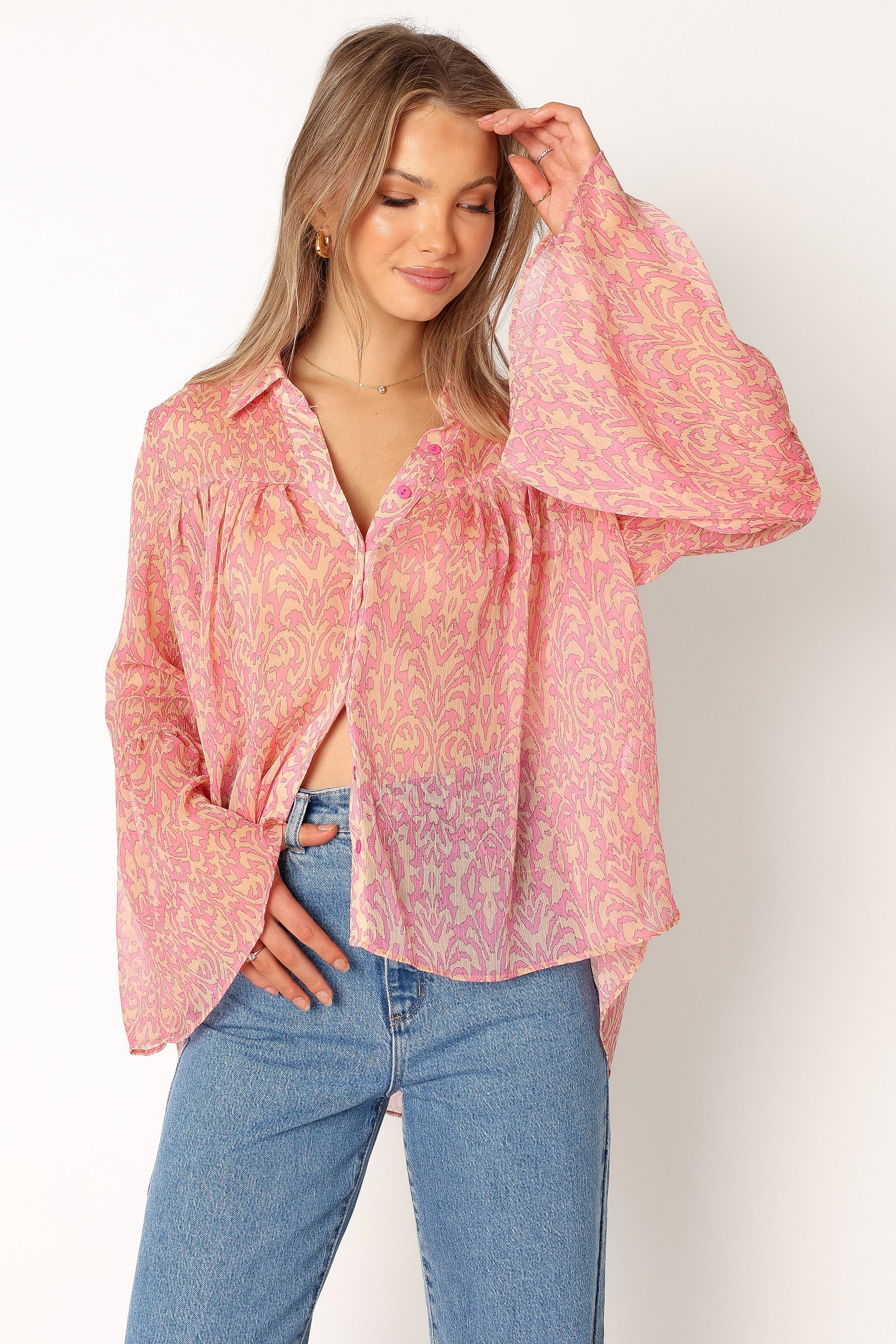 TOPS Dayton Shirt - Pink