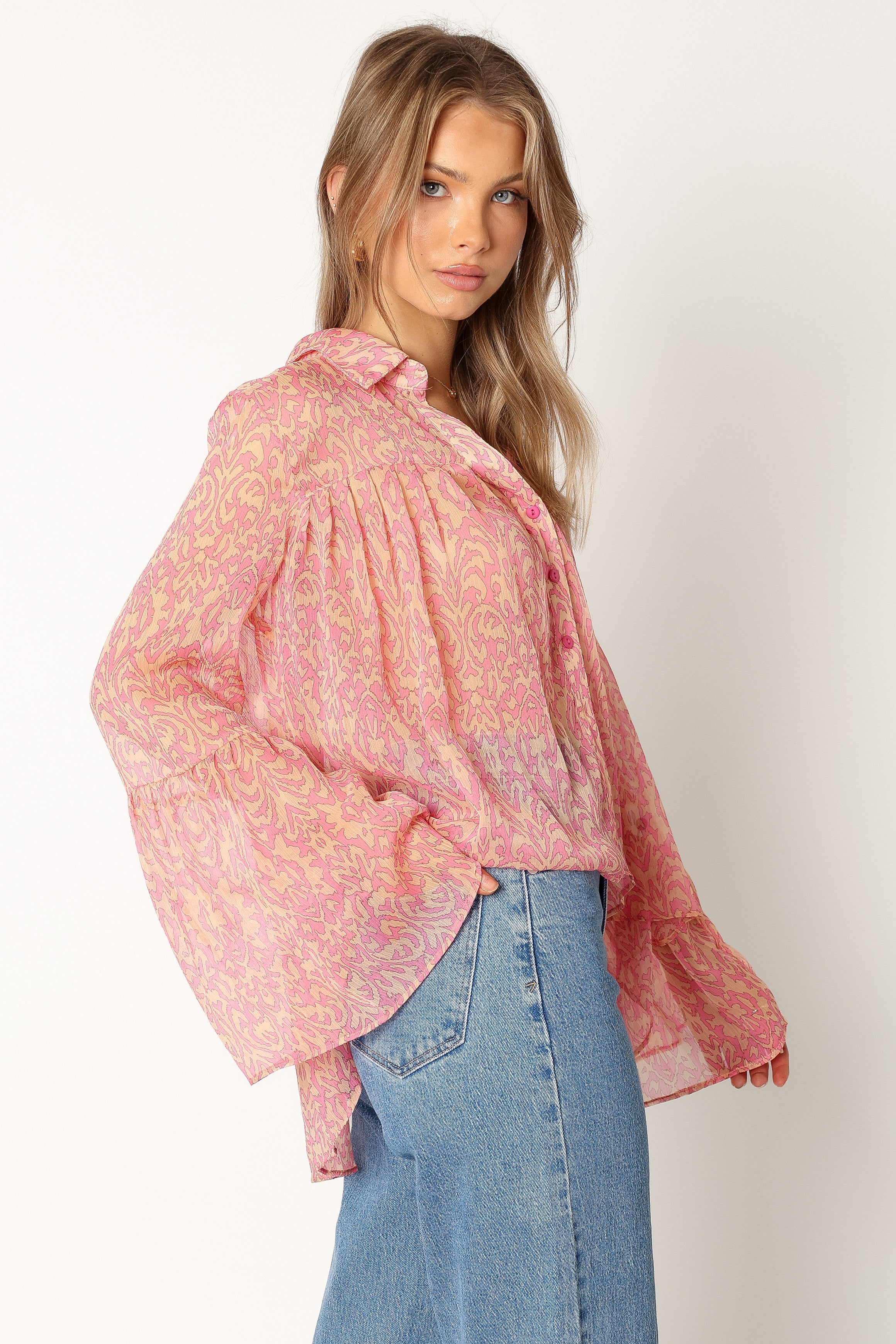 TOPS Dayton Shirt - Pink