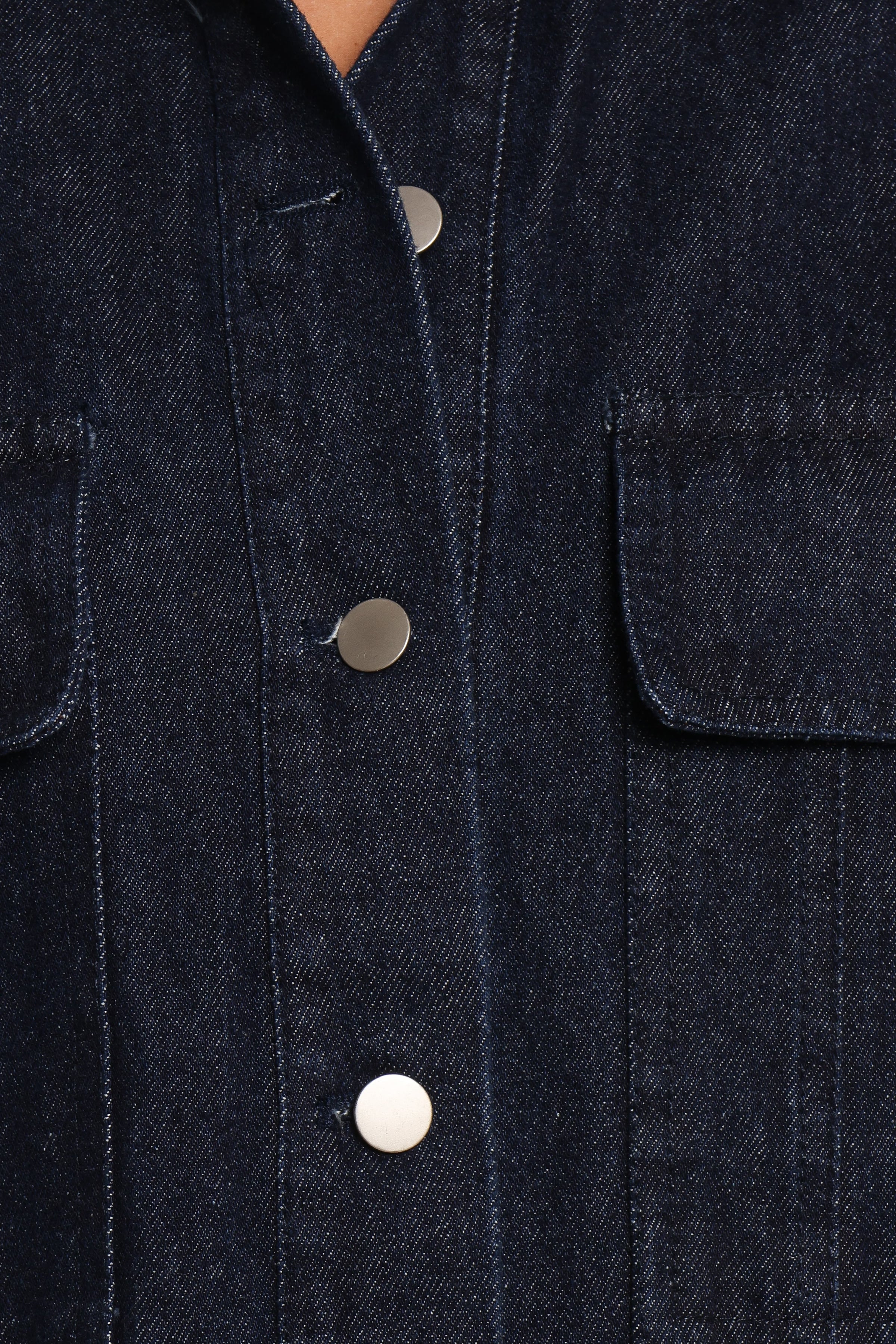 TOPS Della Denim Shirt - Raw Denim