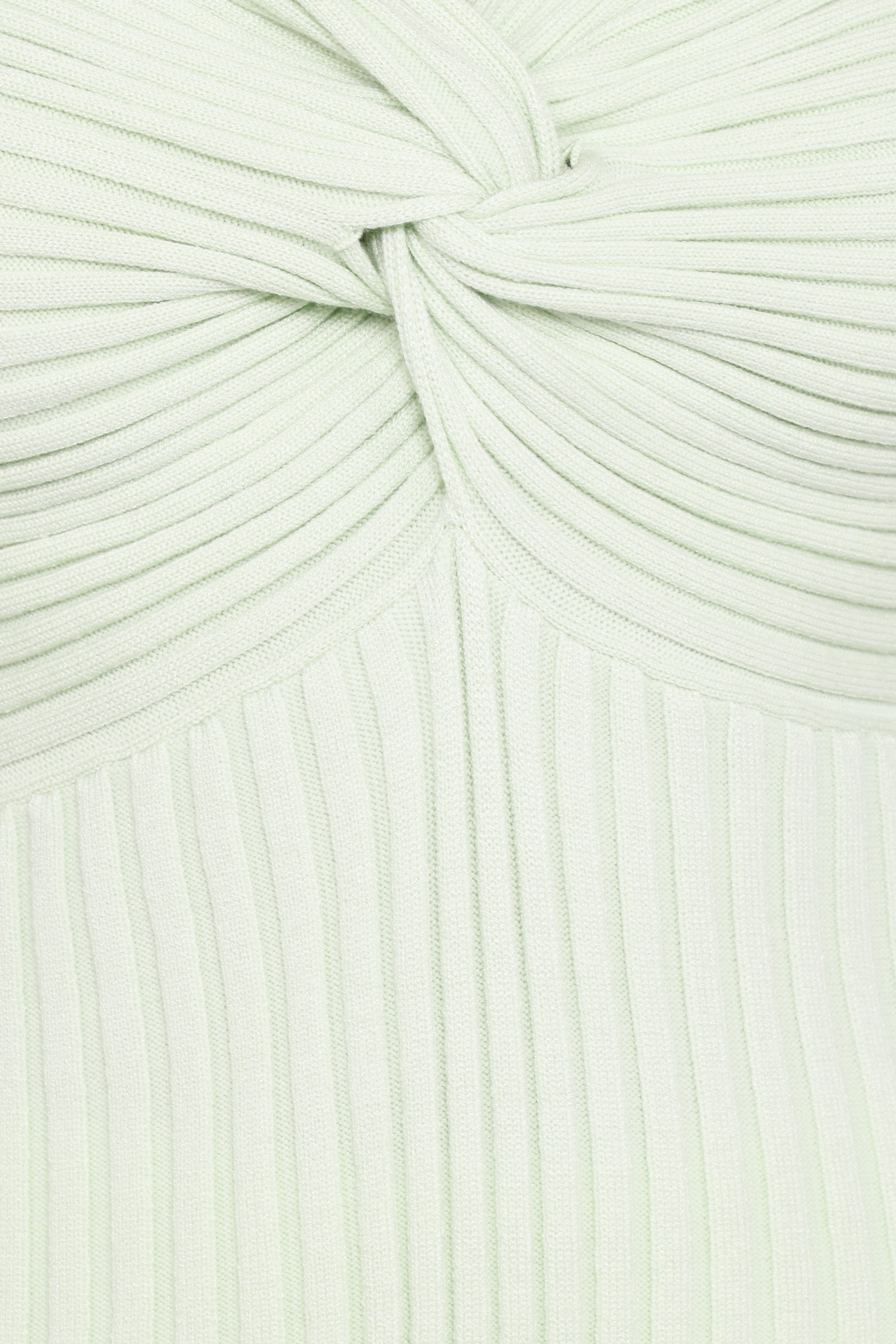 TOPS Demi Twist Detail Knit Top - Sage