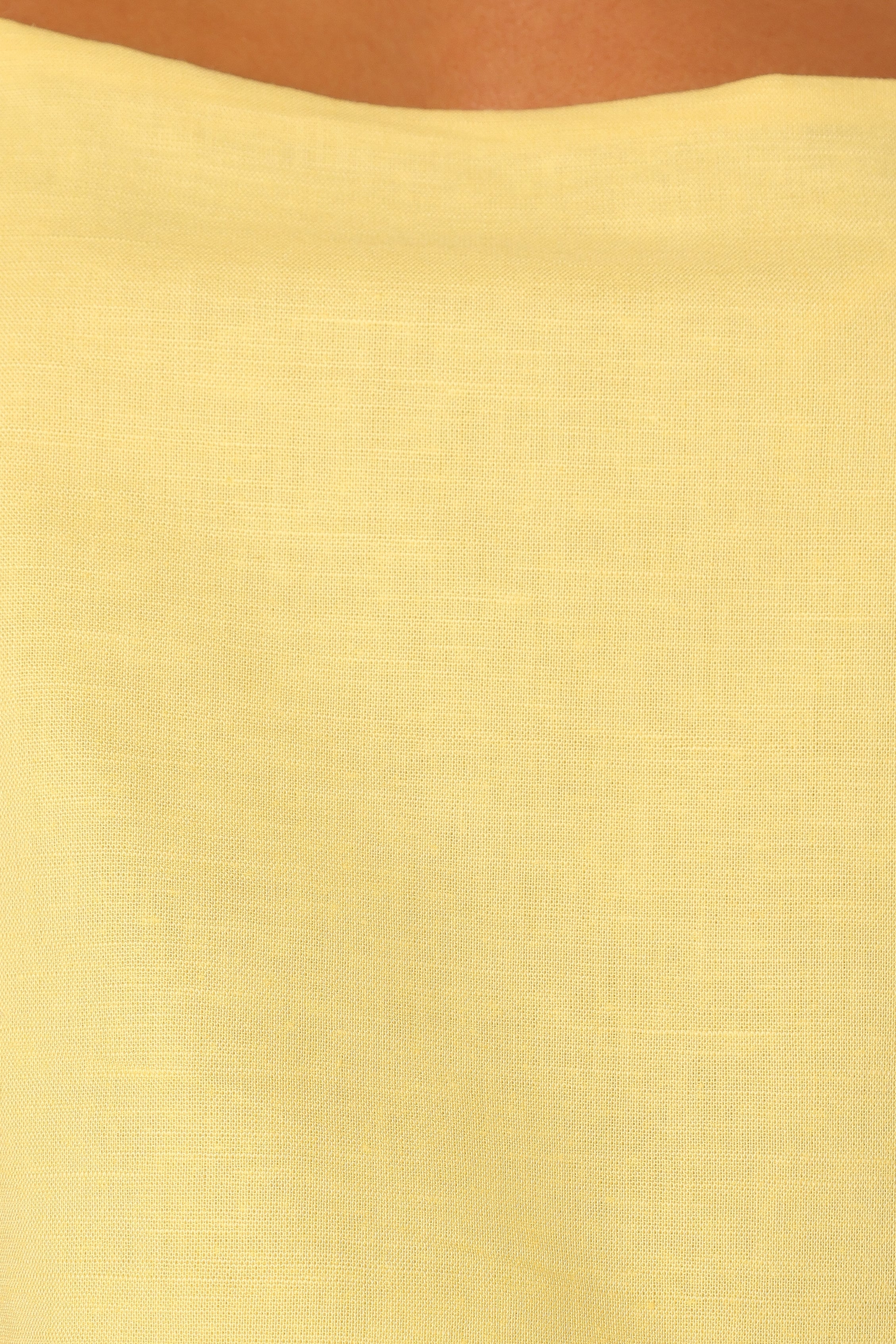 TOPS Devlin Top - Butter Yellow