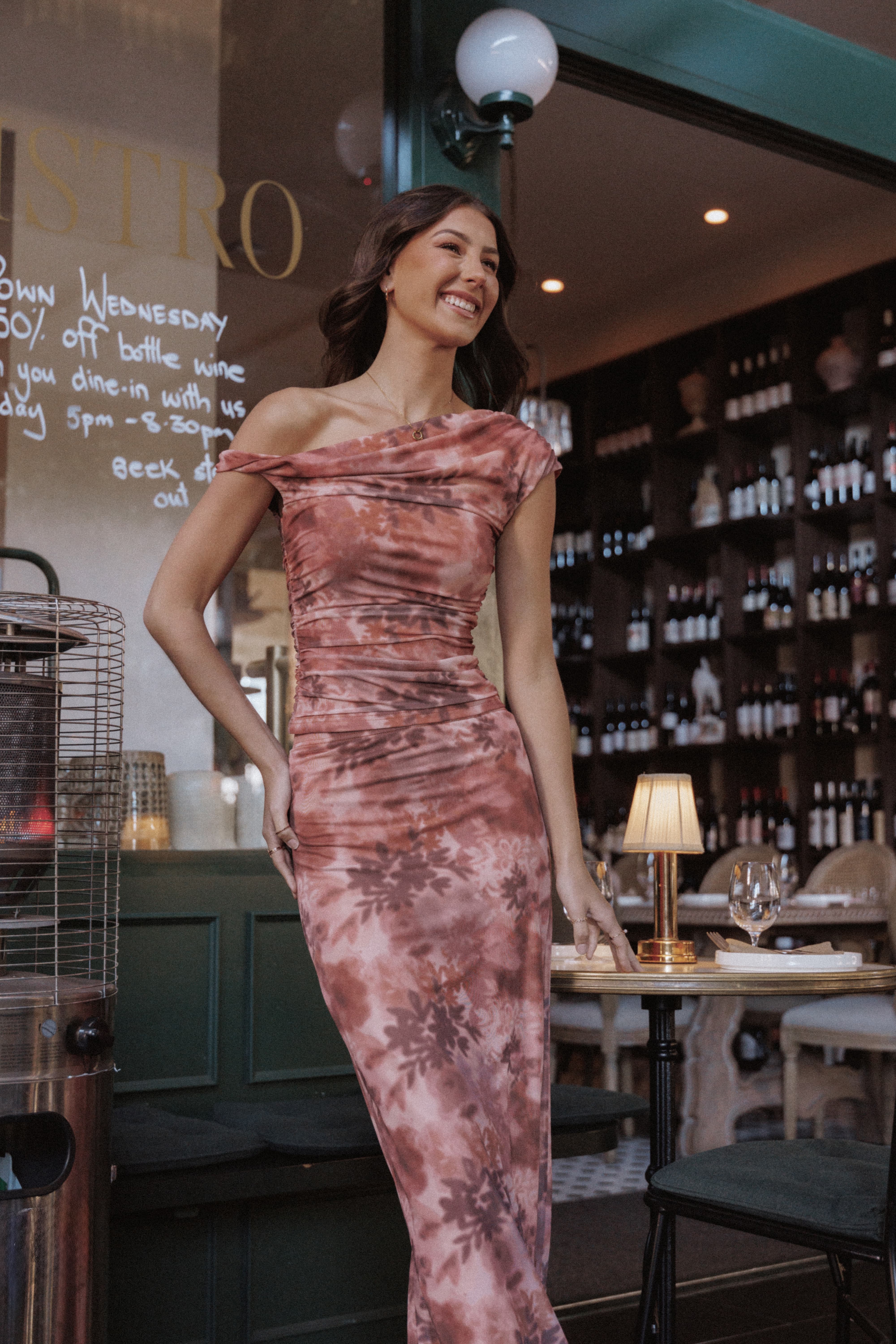 TOPS Donata Top - Blurred Botanics