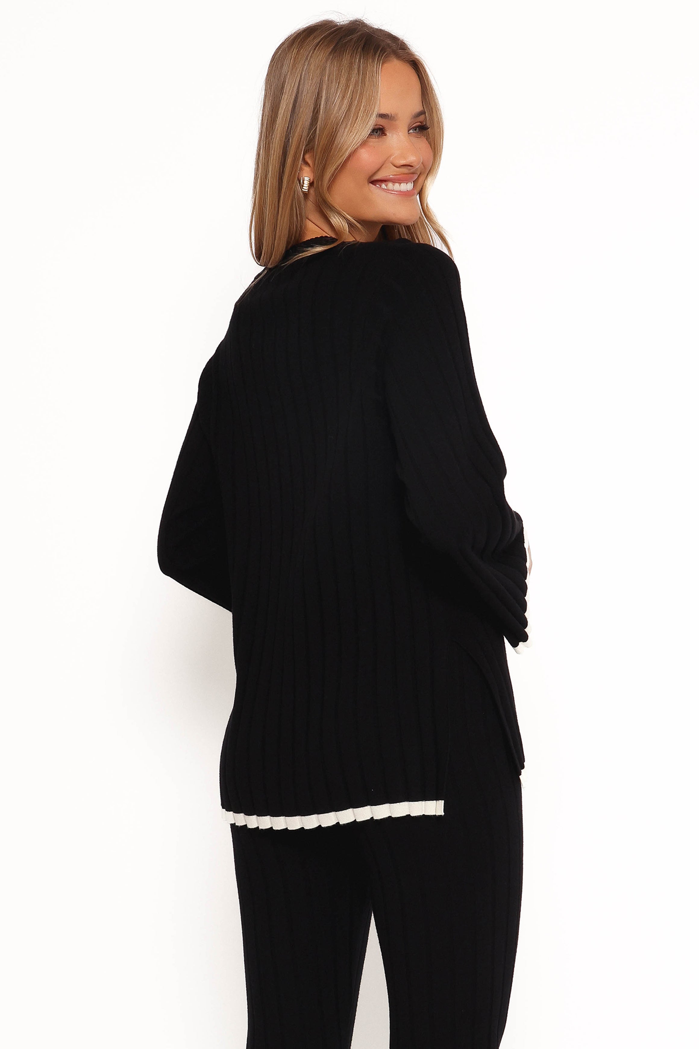 TOPS Dora Knit Top - Black