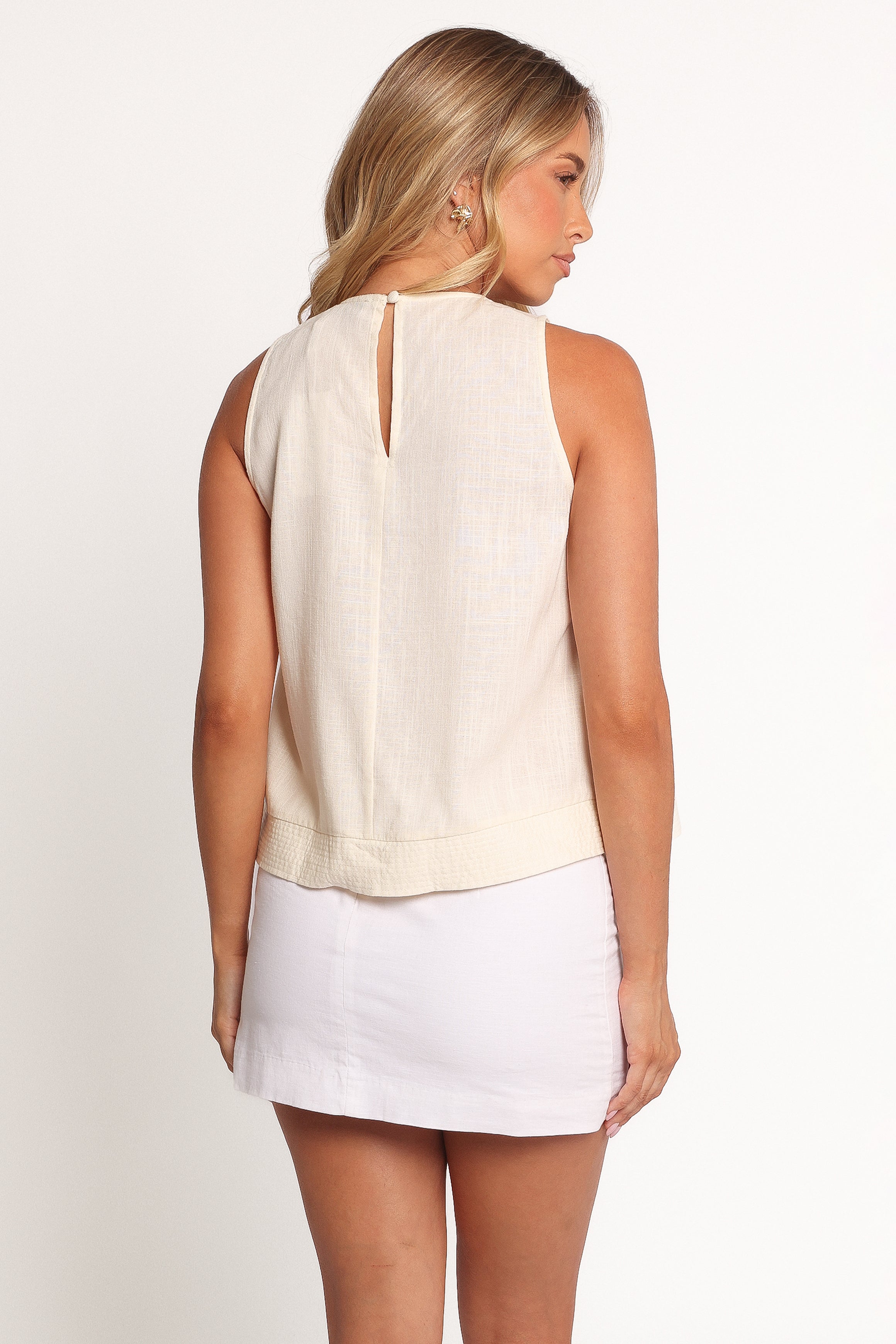 TOPS Doria Top - Cream
