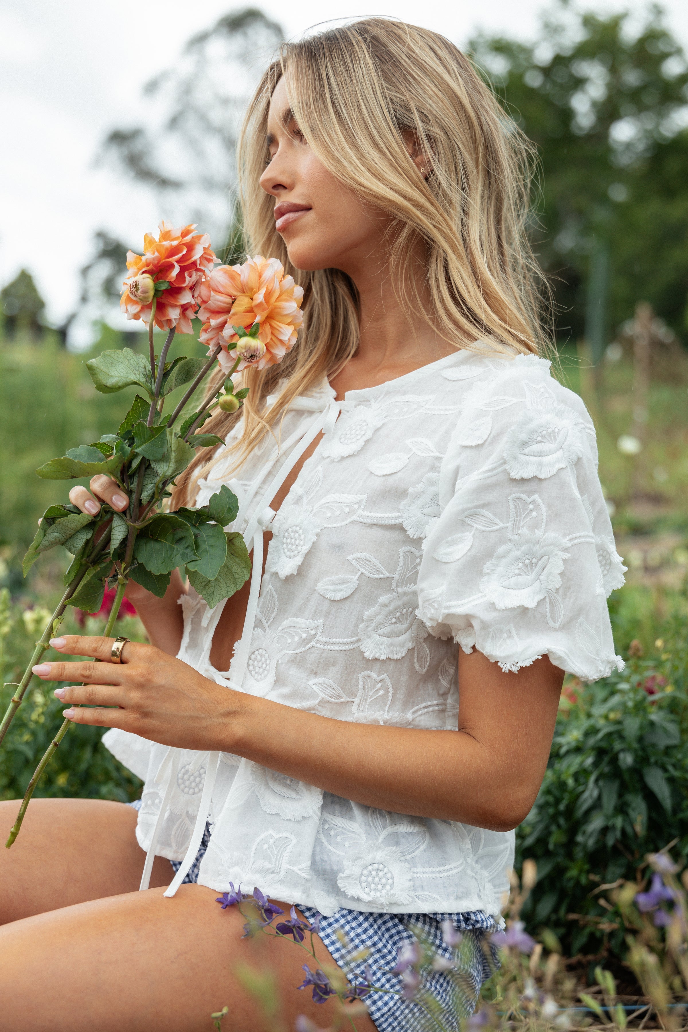 TOPS Doris Top - White