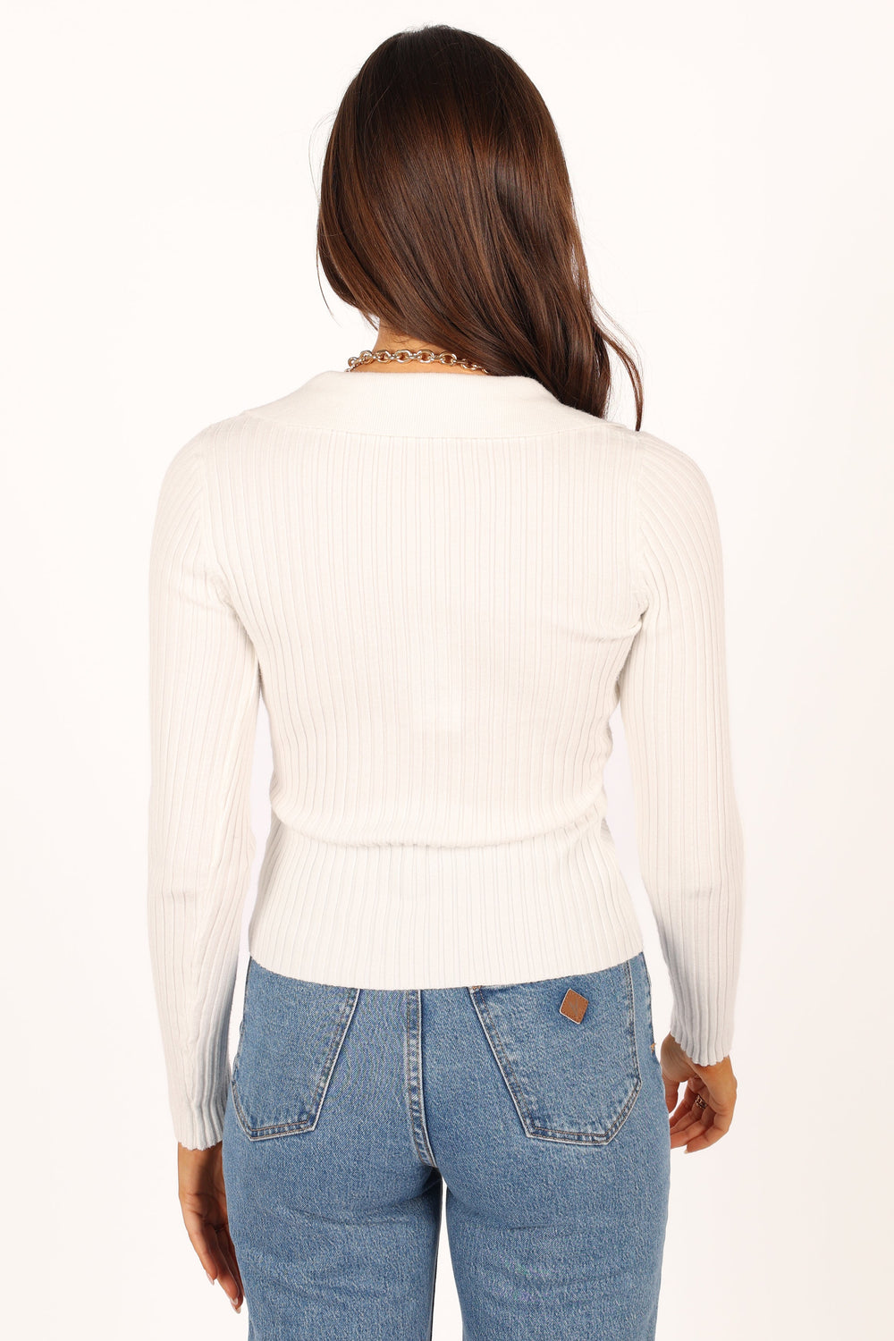 TOPS @Dorothy Knit Top - White