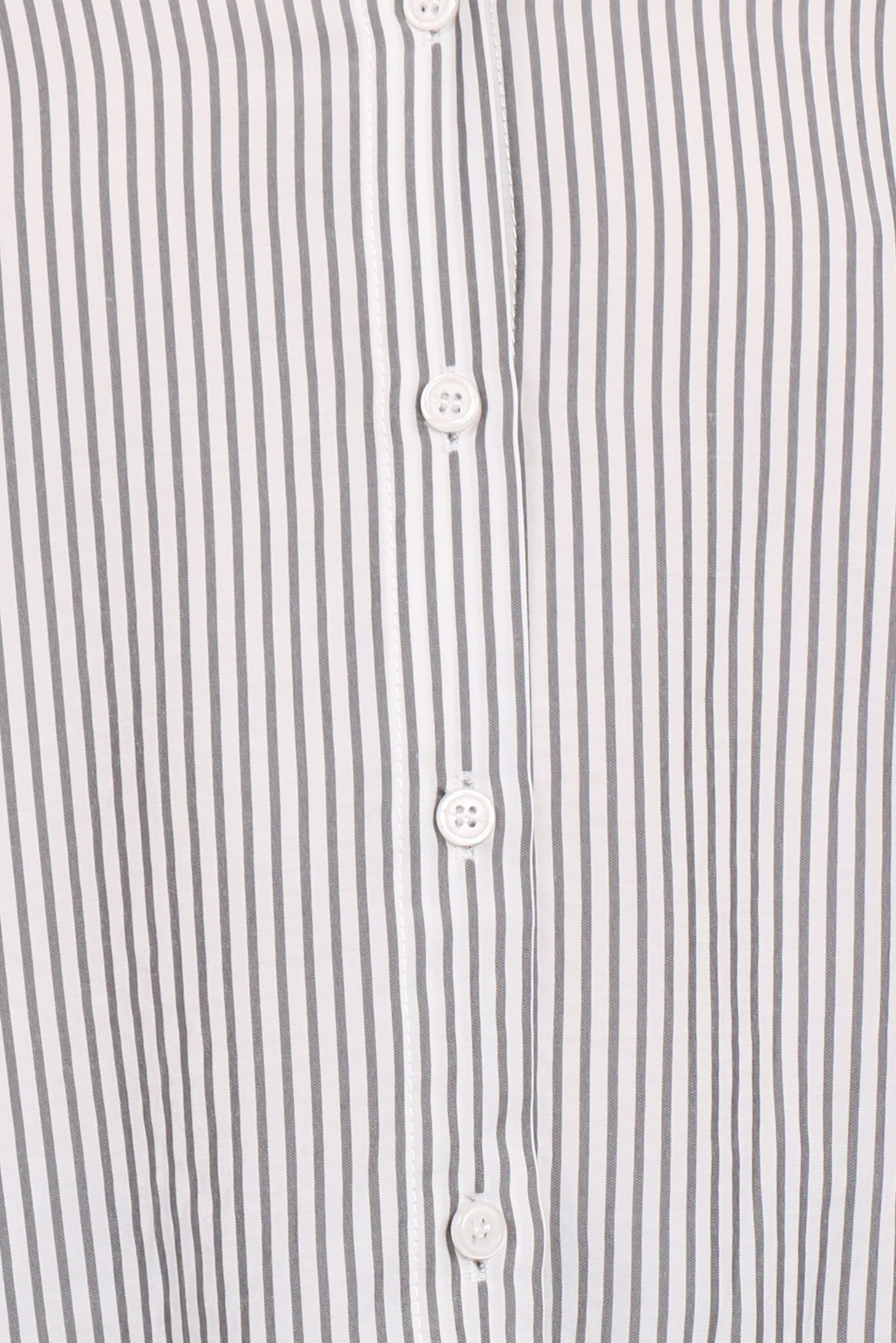 TOPS Edna Shirt - Charcoal Stripe