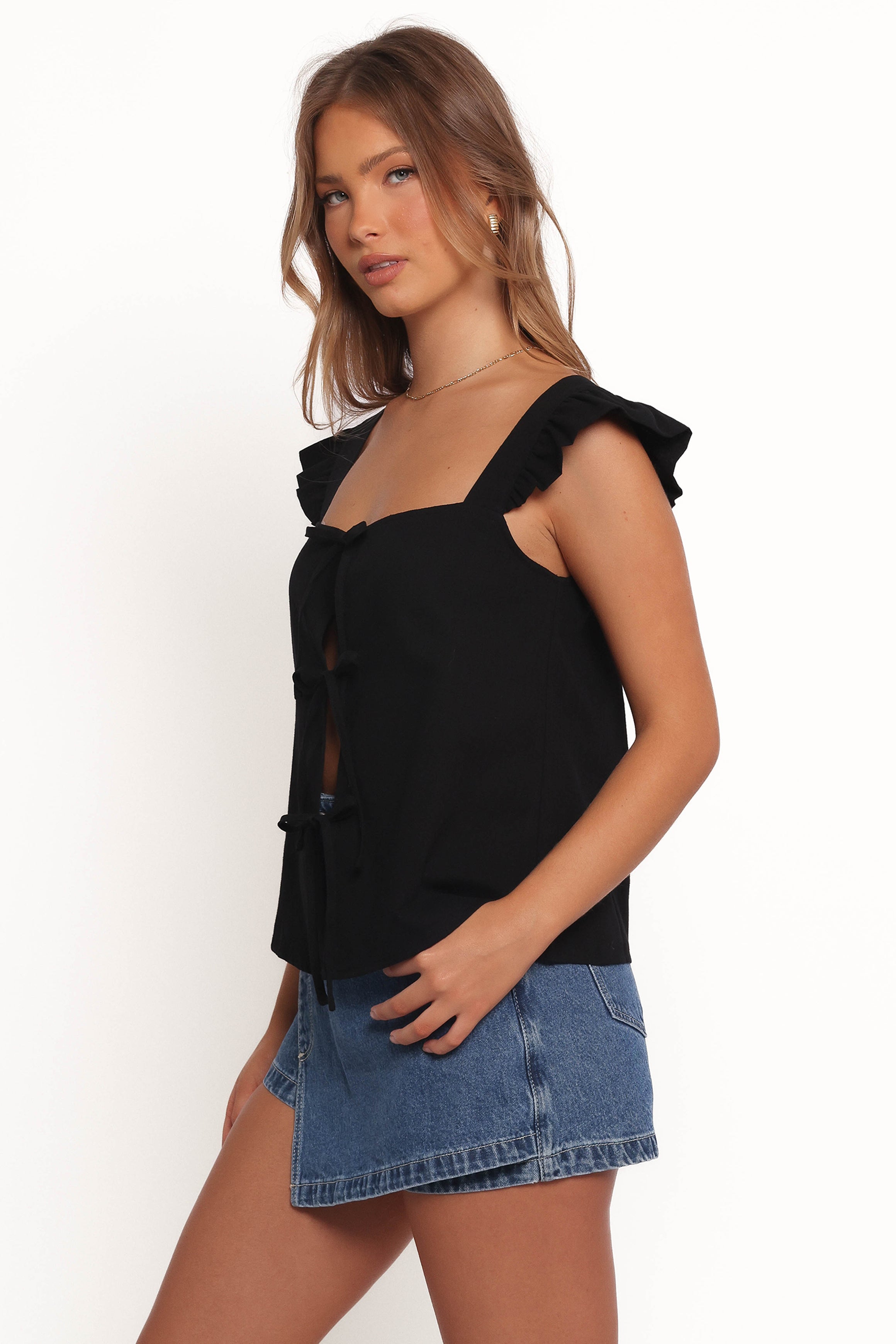 TOPS Elsie Top - Black