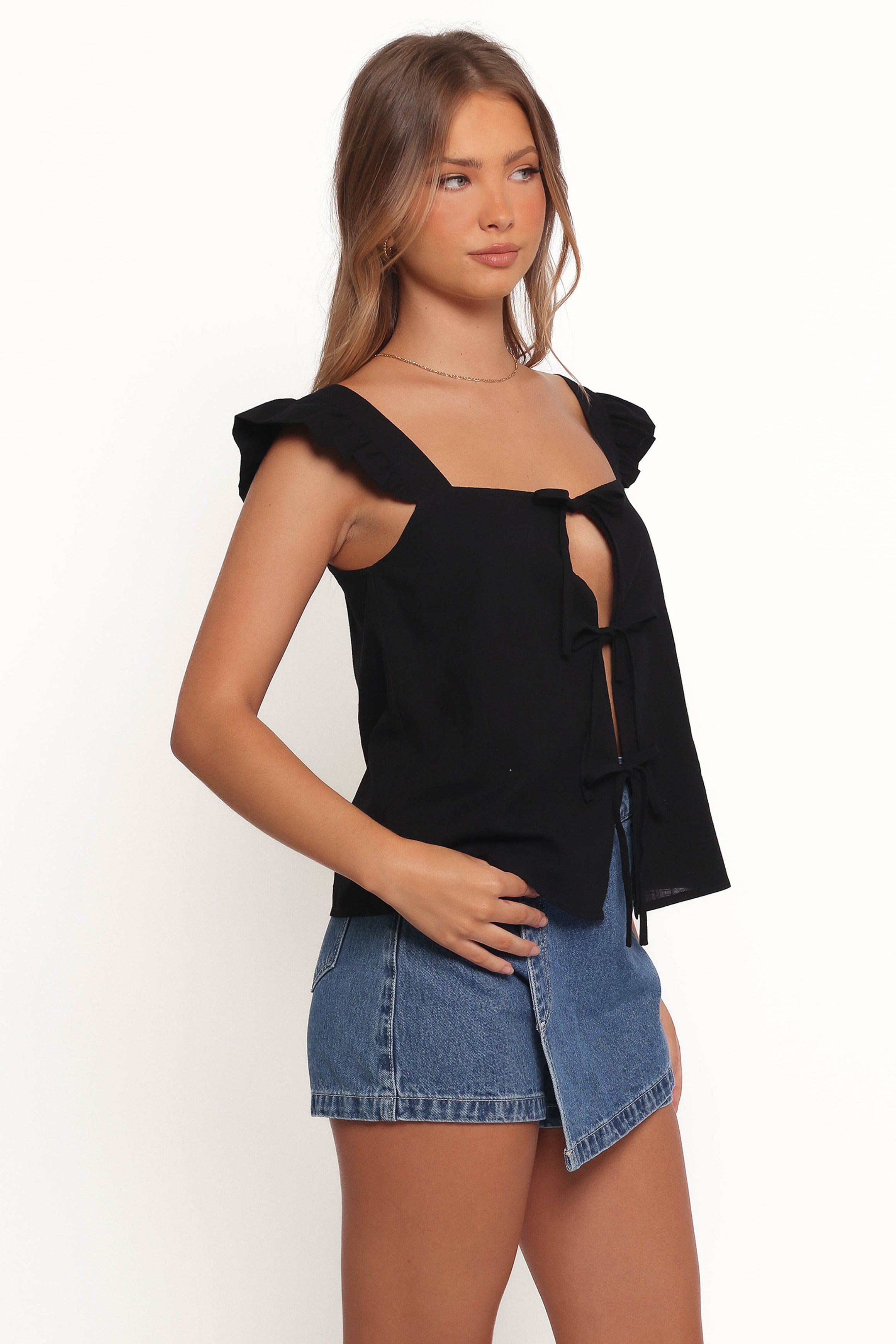 TOPS Elsie Top - Black