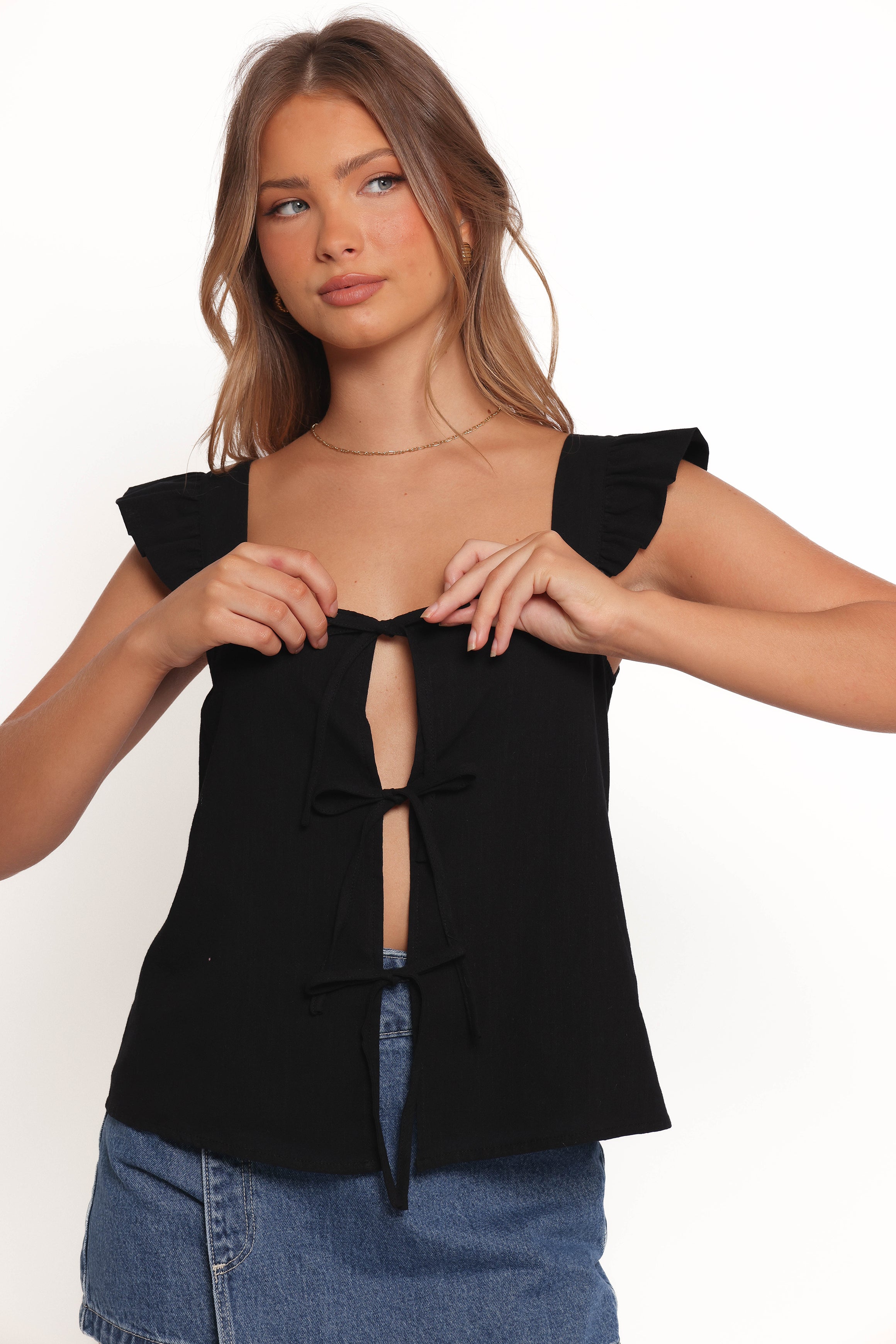TOPS Elsie Top - Black