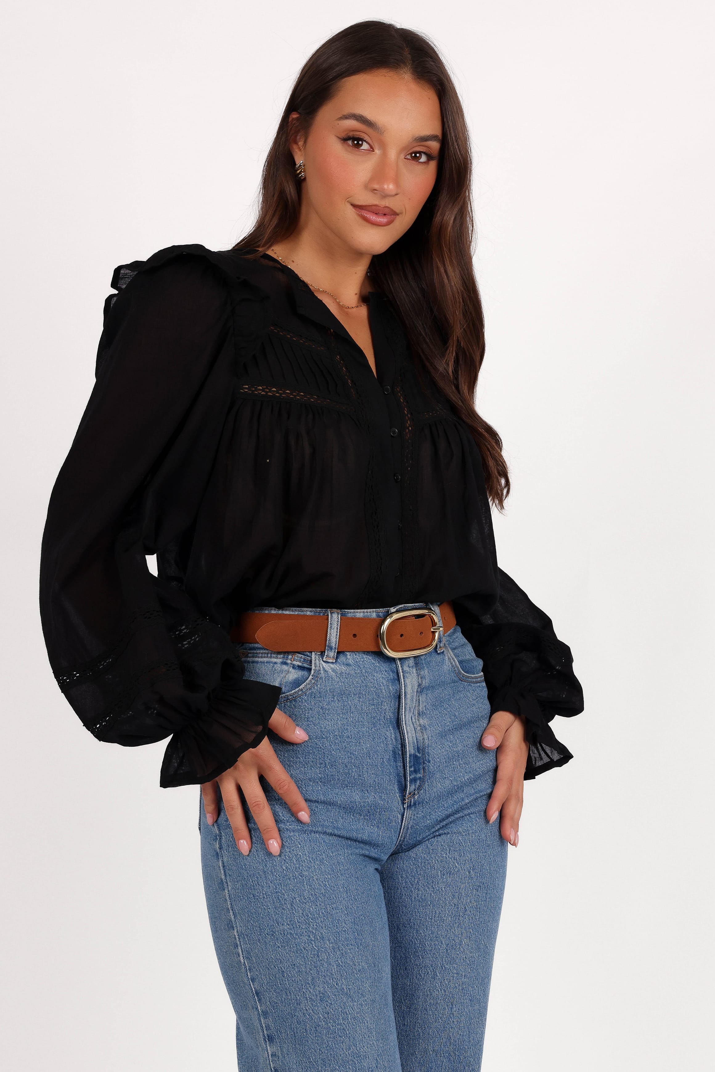 TOPS Emelia Top - Black