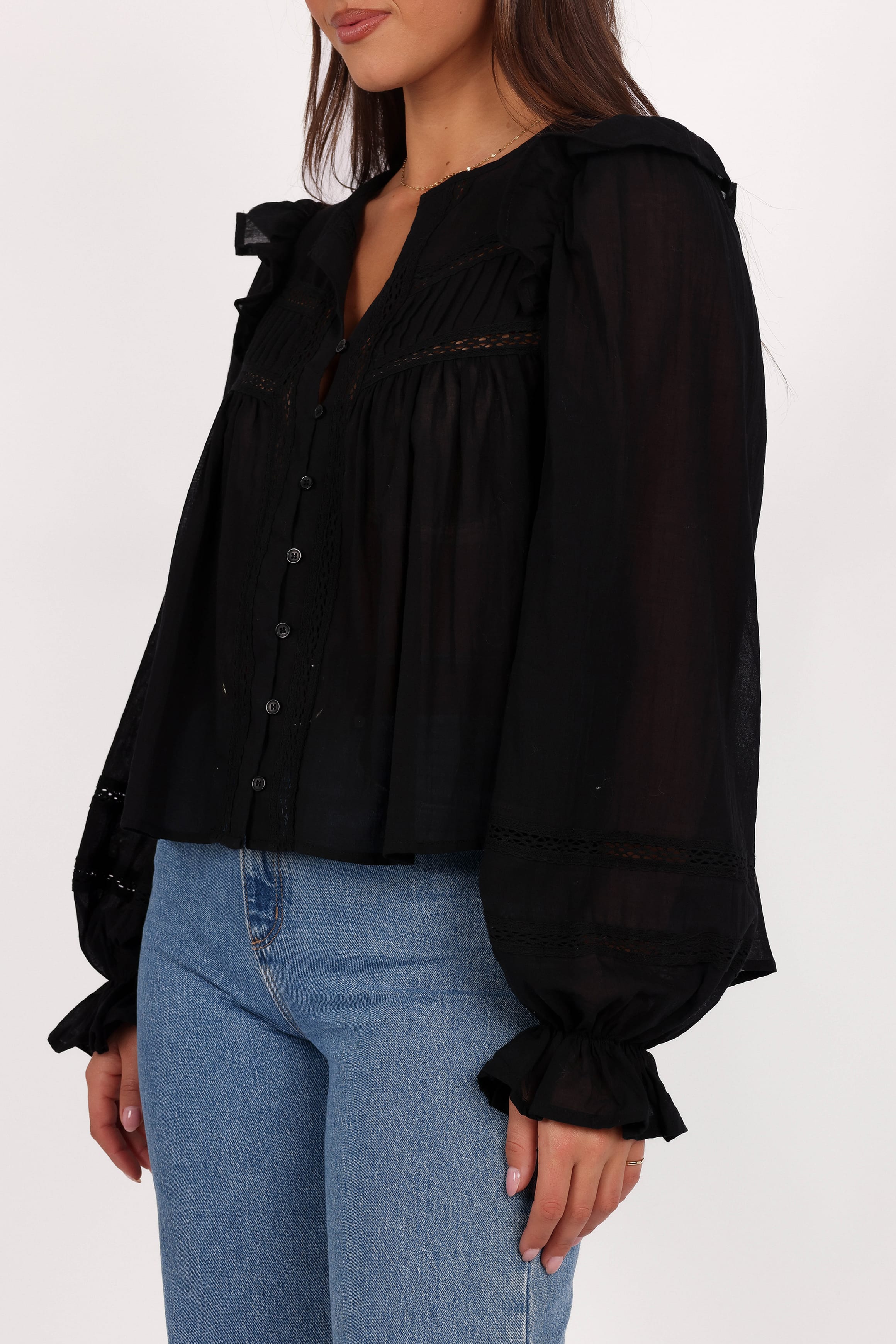TOPS Emelia Top - Black
