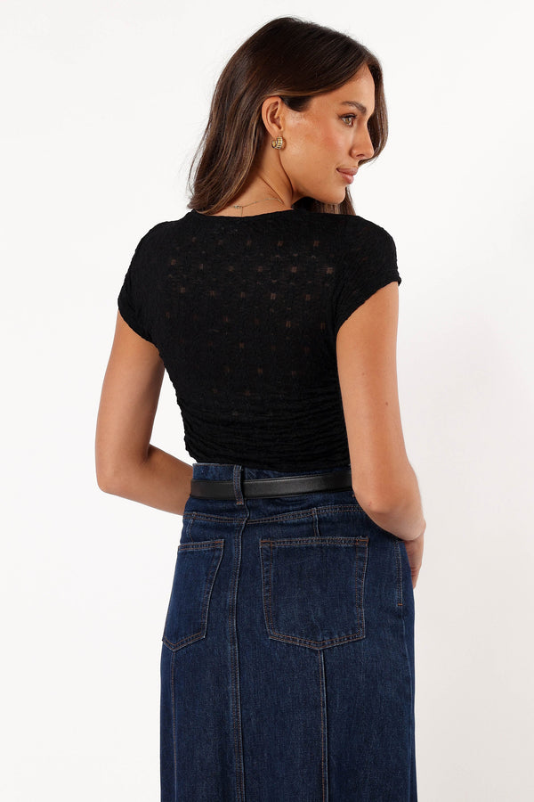 TOPS @Emory Top - Black