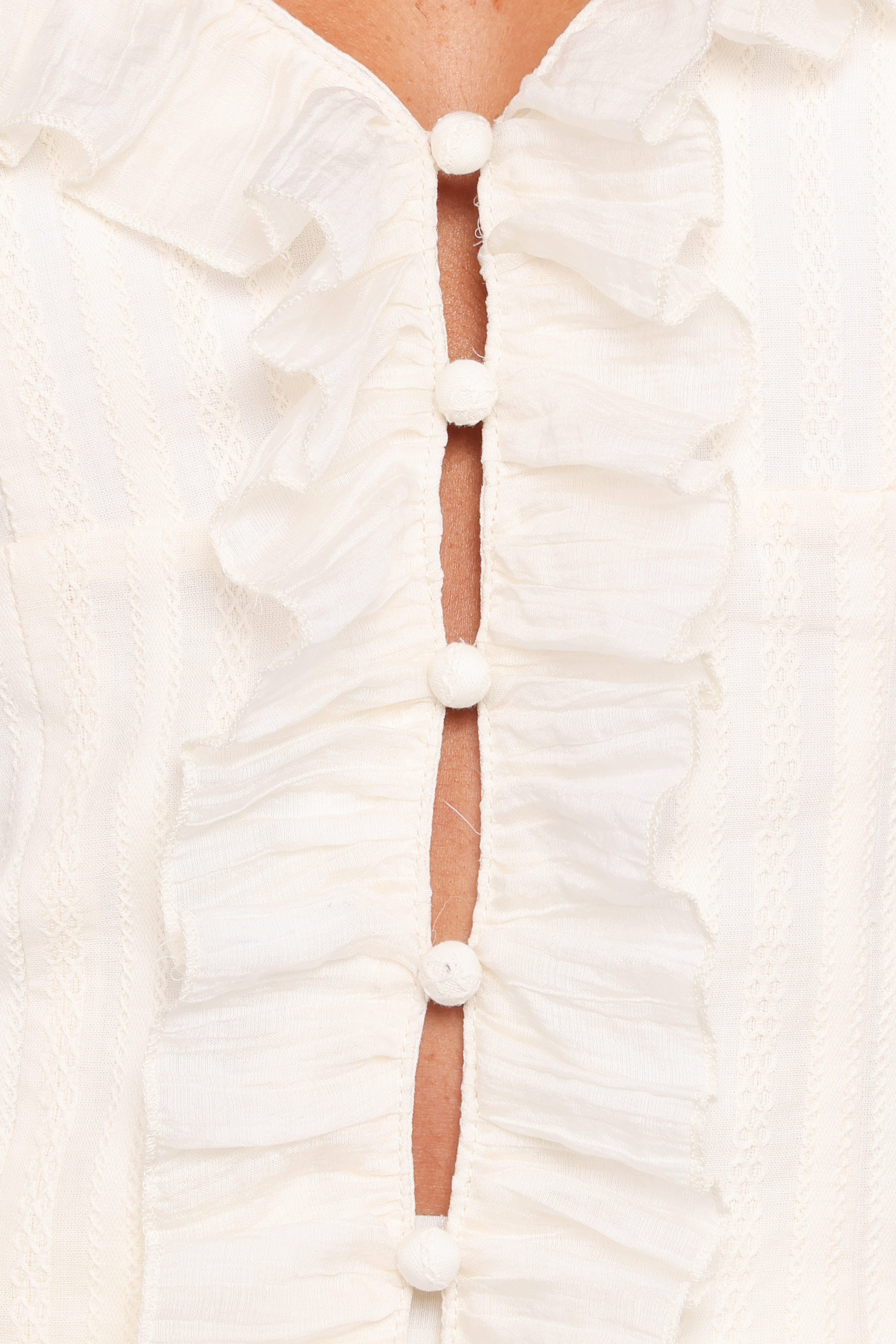 TOPS Eulalie Corset Top - Cream