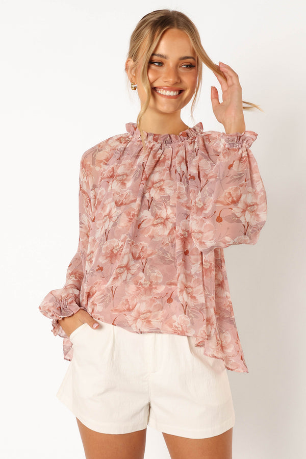 TOPS @Foster Blouse - Floral