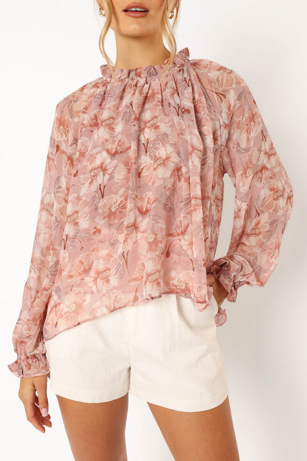 TOPS @Foster Blouse - Floral