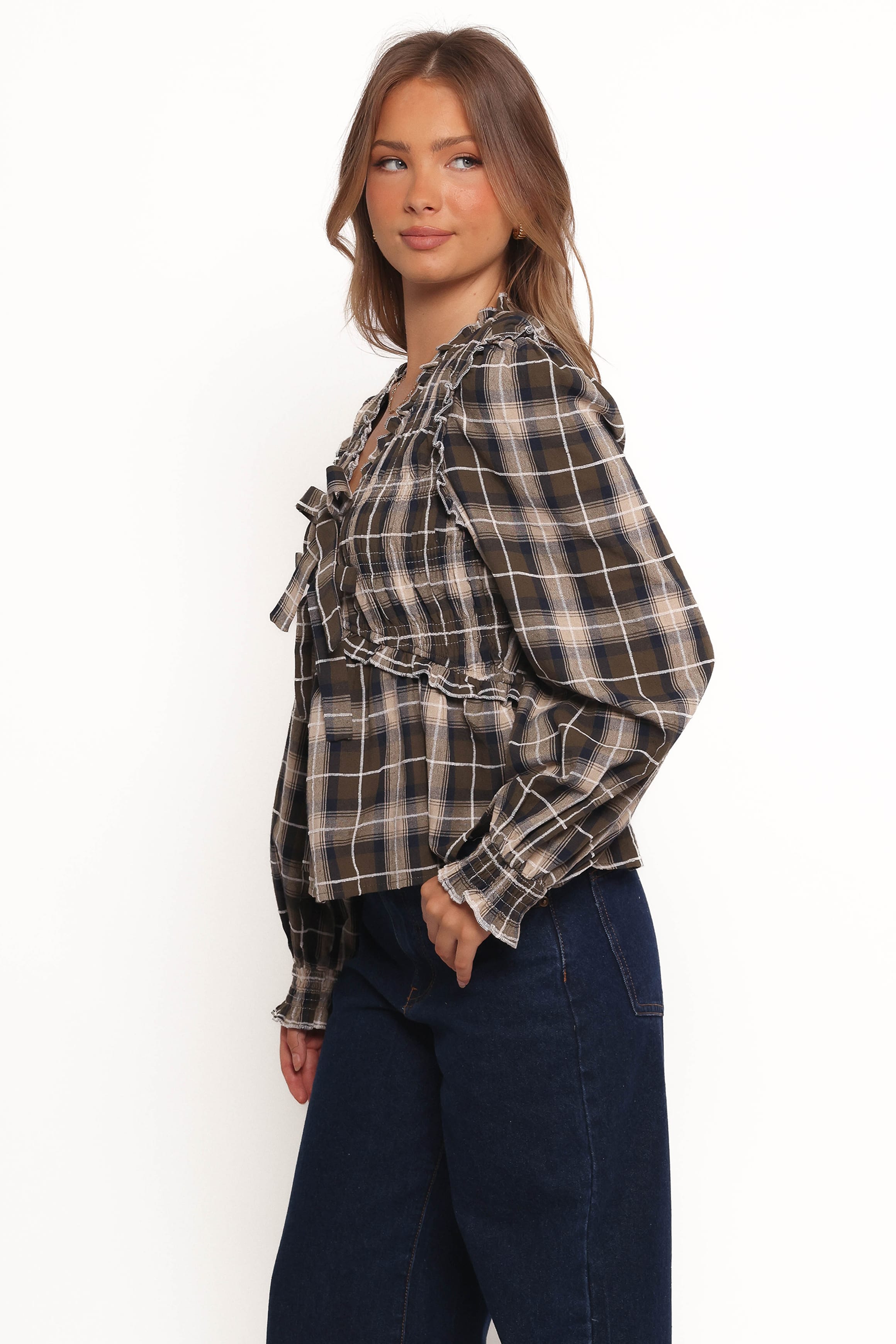 TOPS Grayson Top - Olive