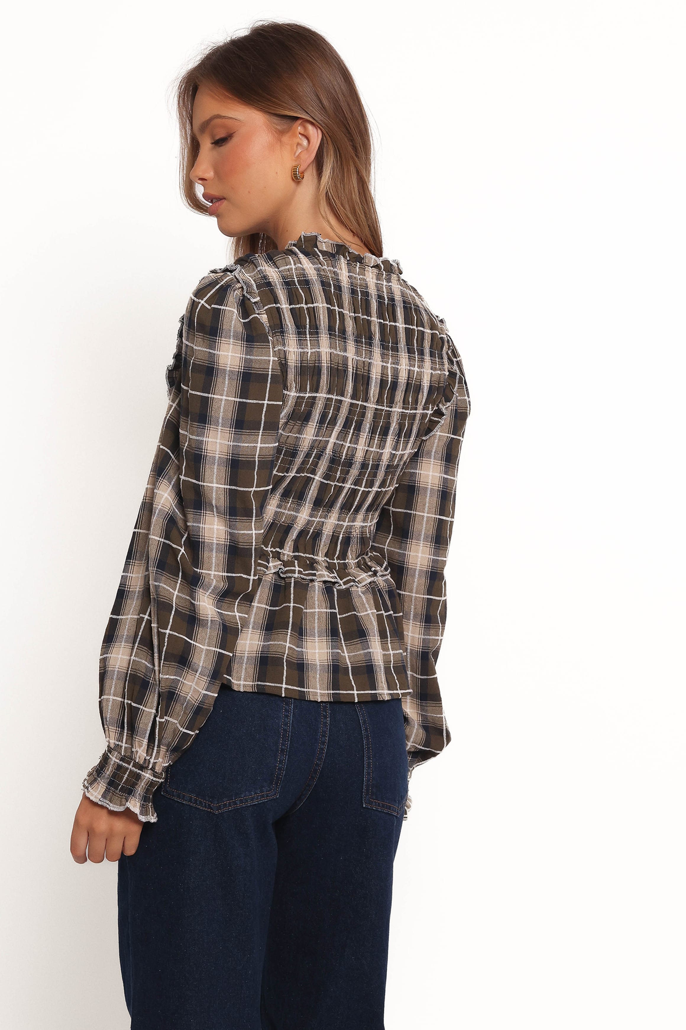 TOPS Grayson Top - Olive