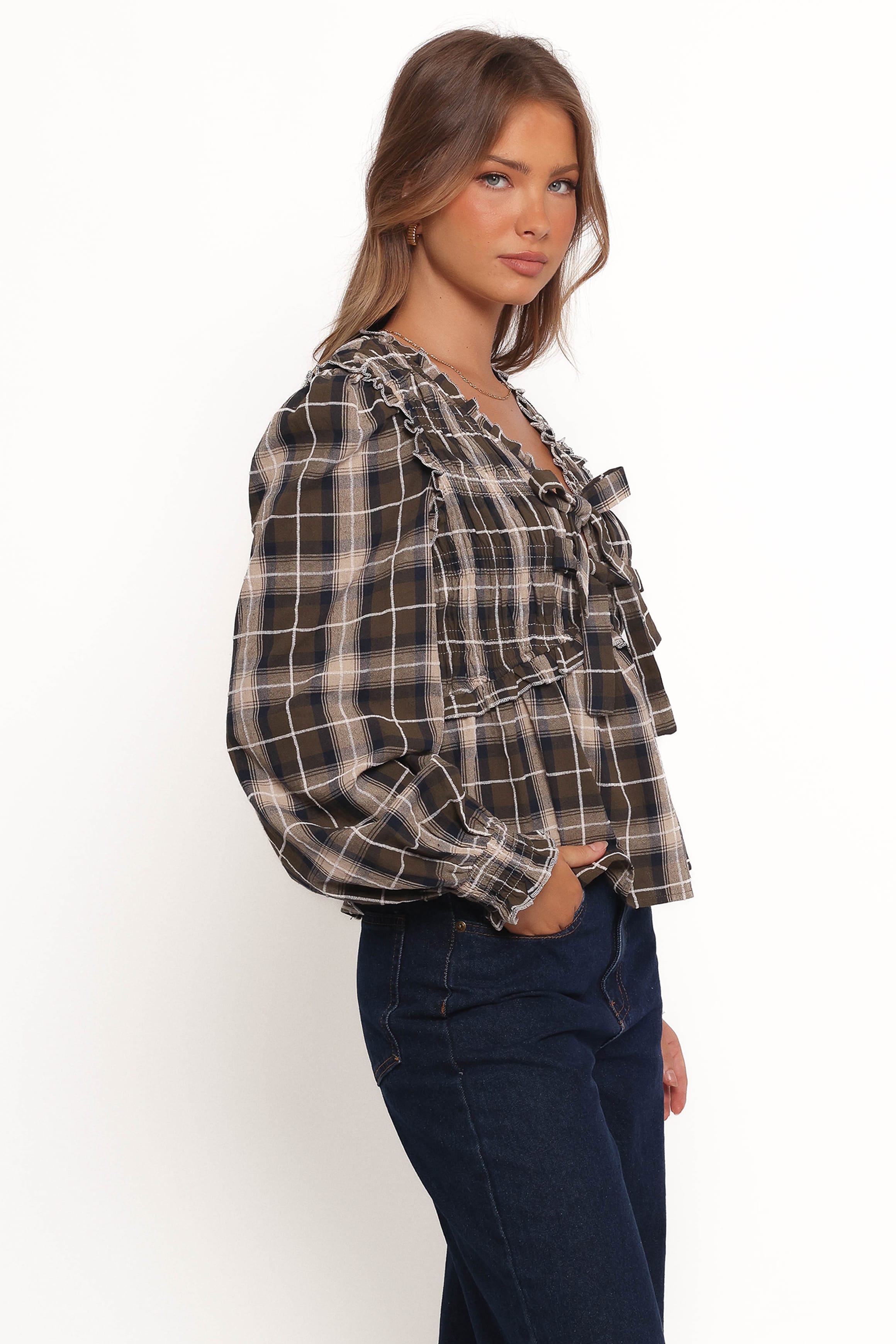 TOPS Grayson Top - Olive