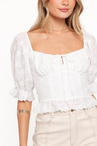TOPS Hailey Top - White