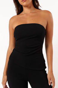 TOPS @Hallie Top - Black