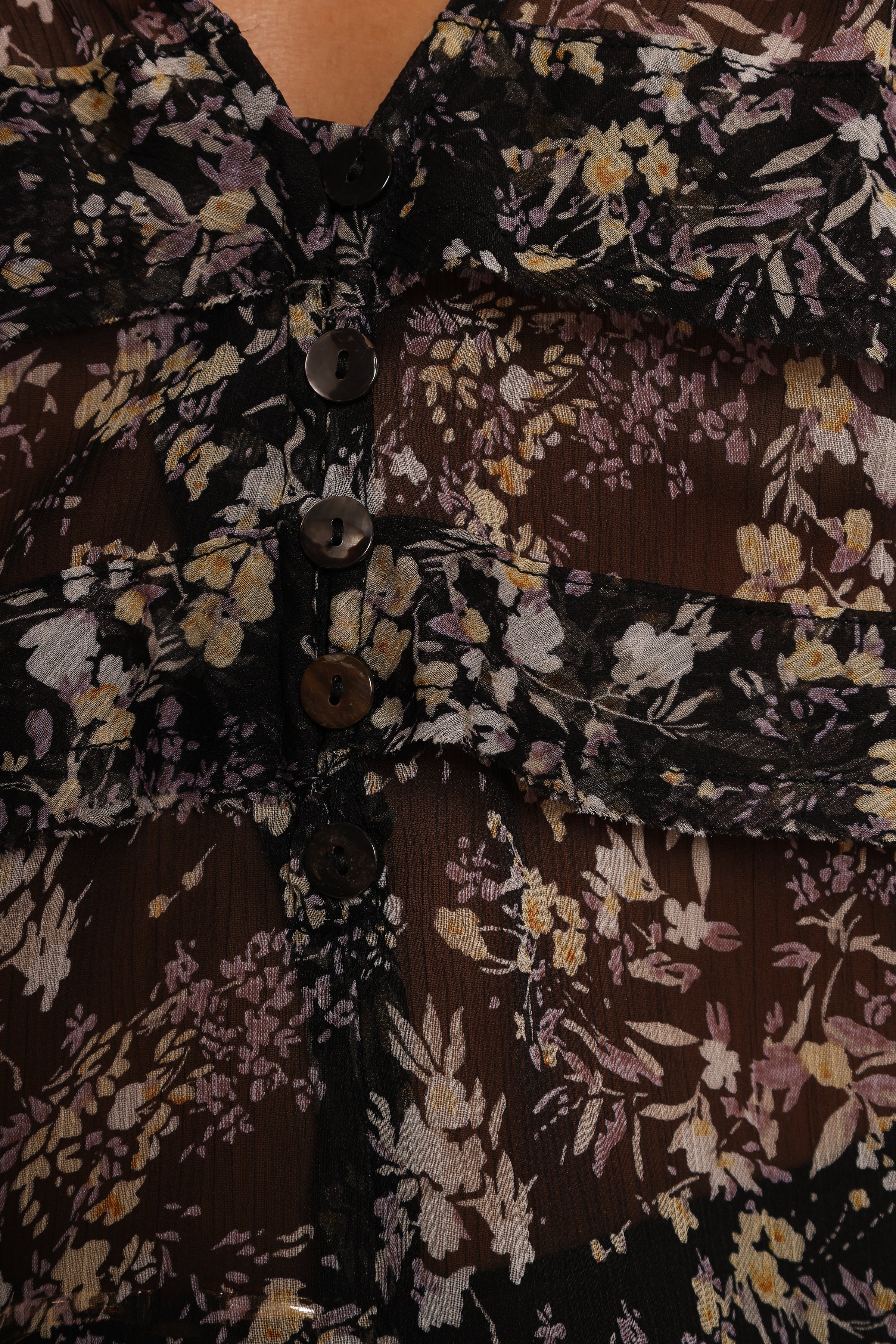 TOPS Hana Top - Black Multi