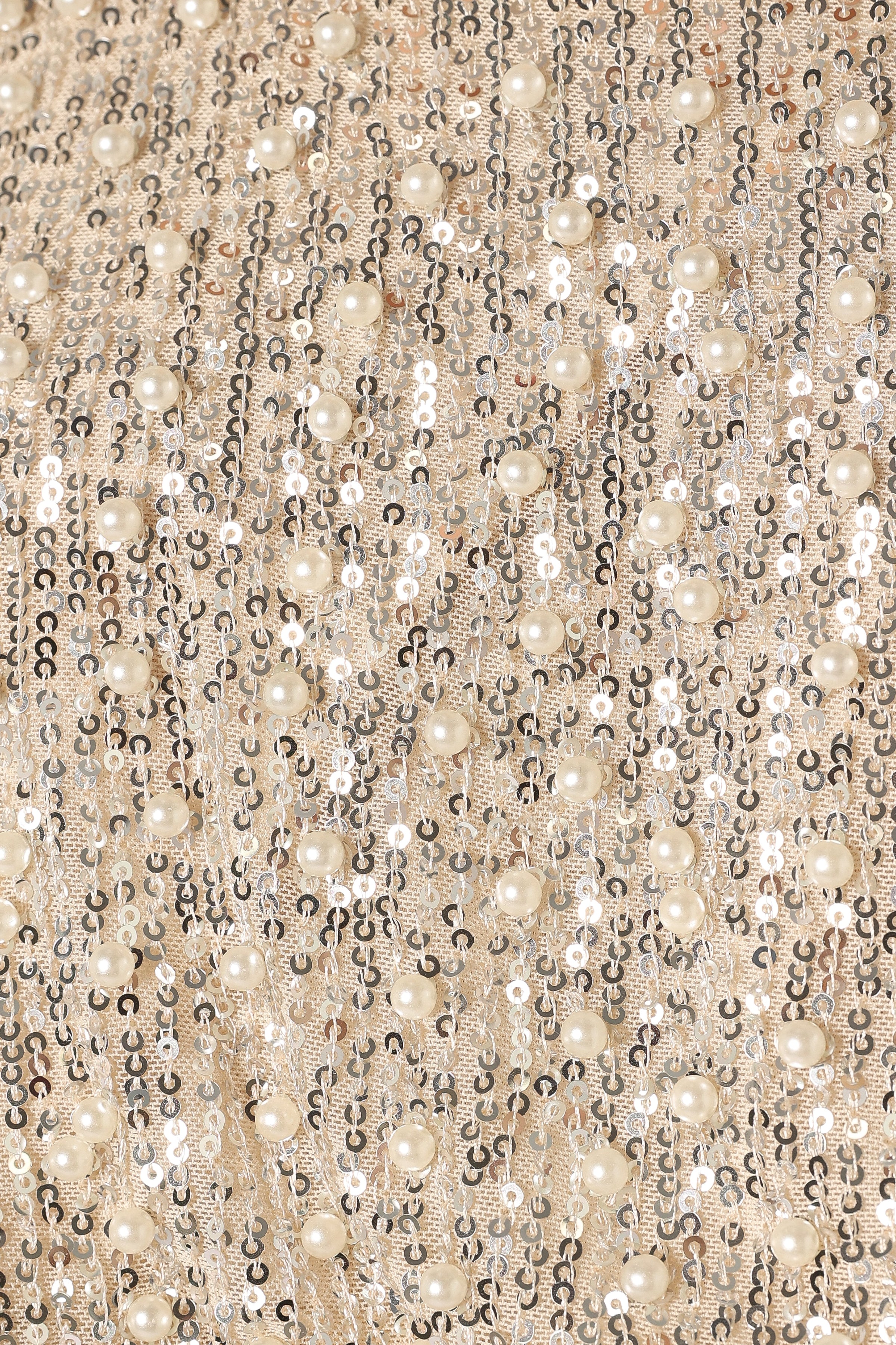 TOPS @Harley Pearl Crop Top - Nude